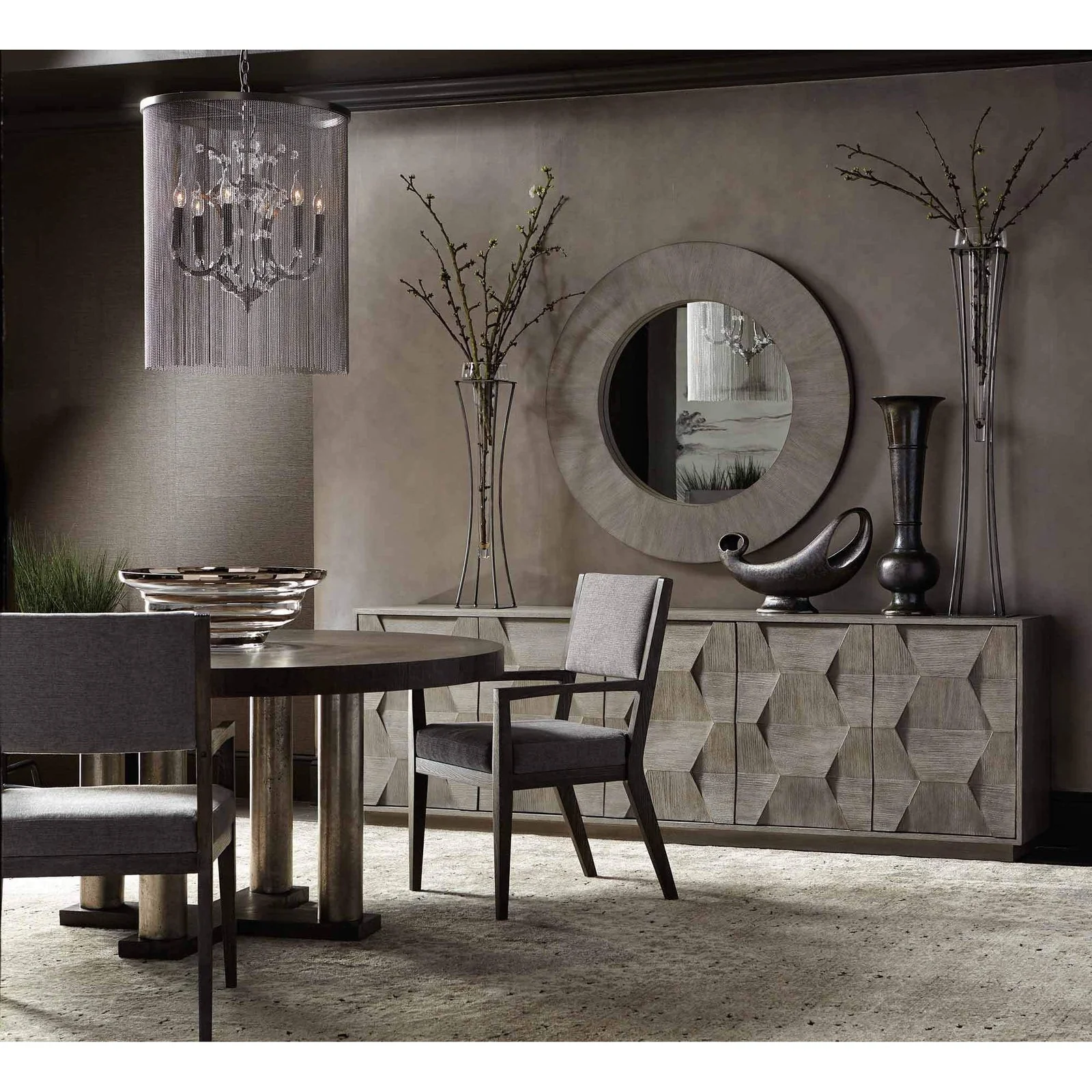 Bernhardt Linea Round Mirror - Image 6