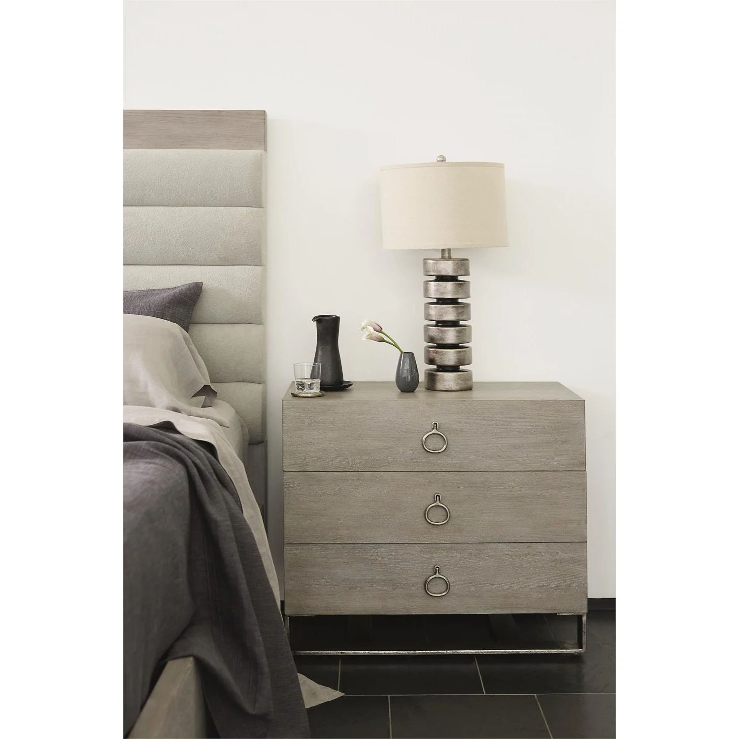 Bernhardt Linea Upholstered Channel Bed - Image 6