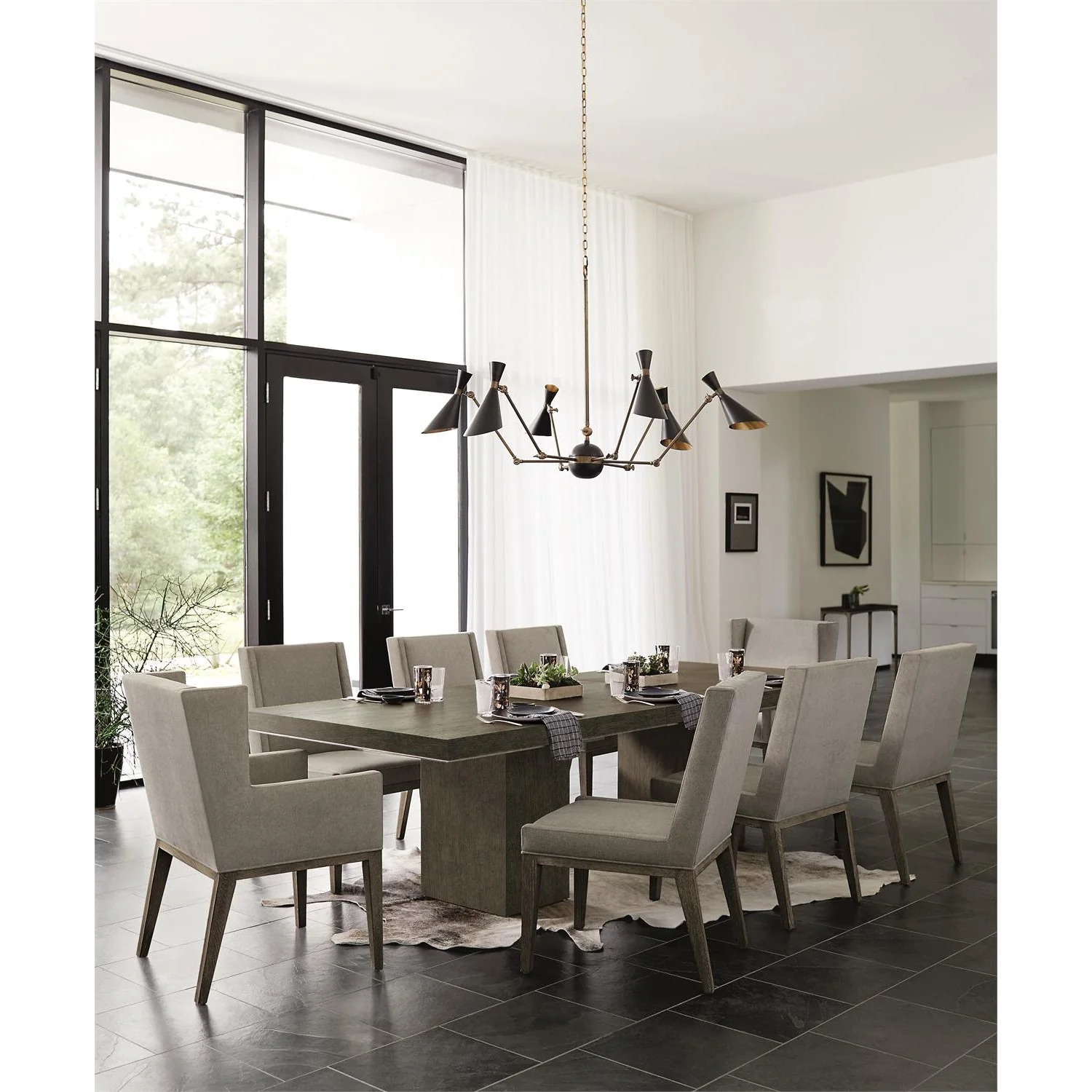 Bernhardt Linea Upholstered Side Chair - Image 10