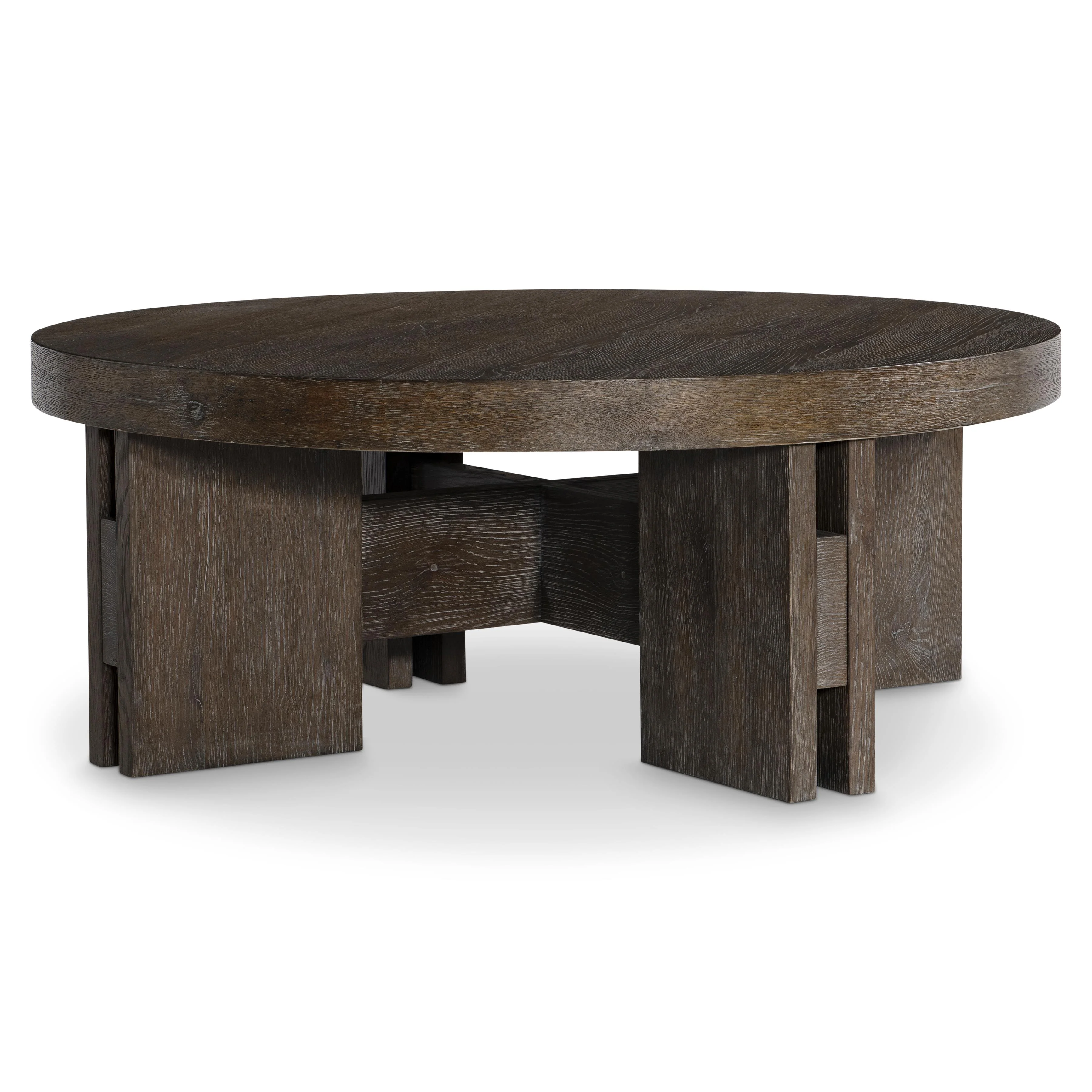 Bernhardt Outline Round Cocktail Table - Image 3