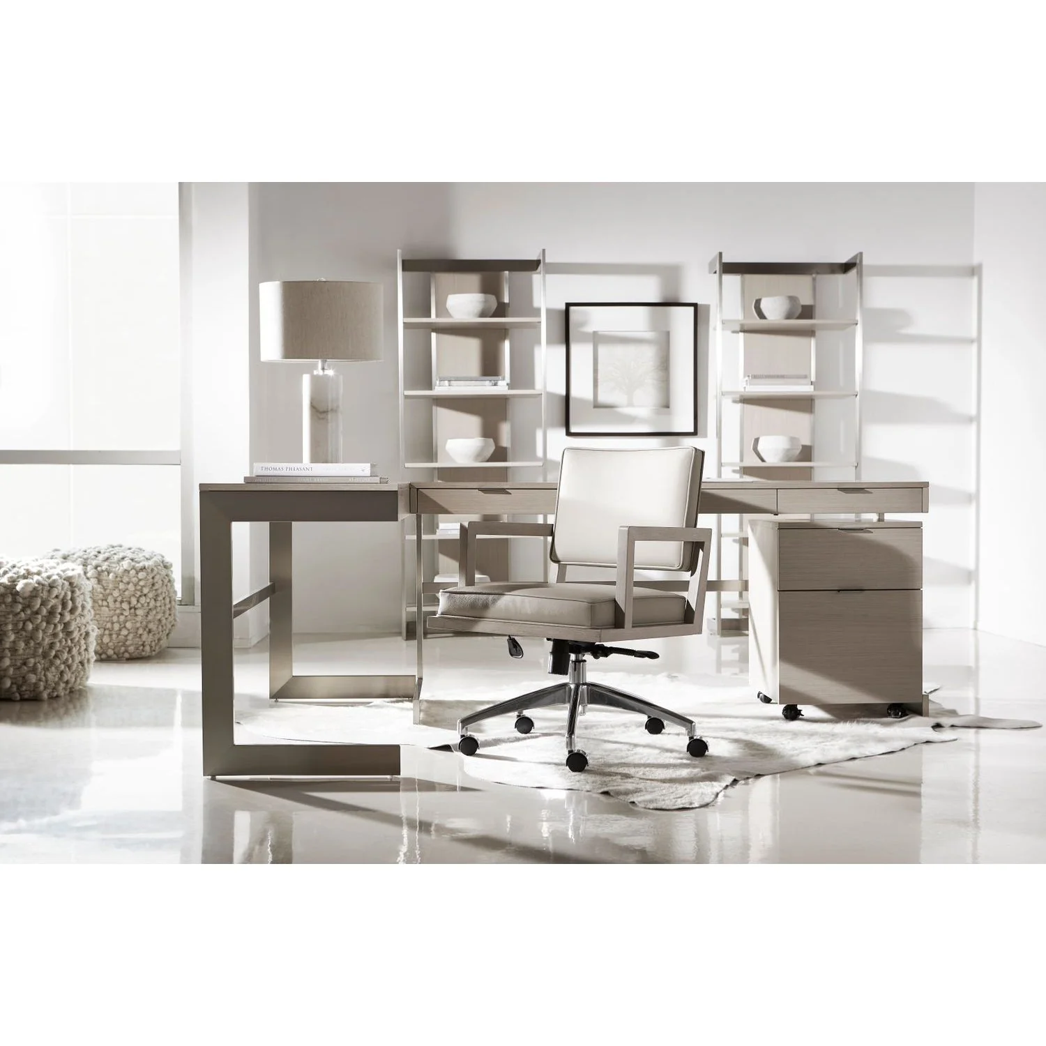Bernhardt Paloma File Cabinet with Two Drawers Y10 - Image 4