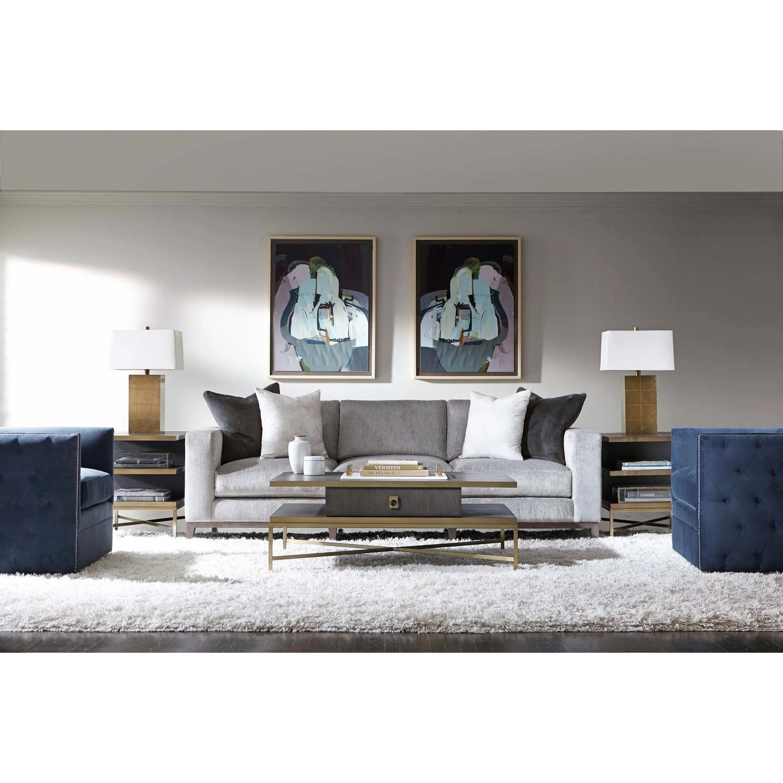 Bernhardt Plush Noel Sofa - Image 2