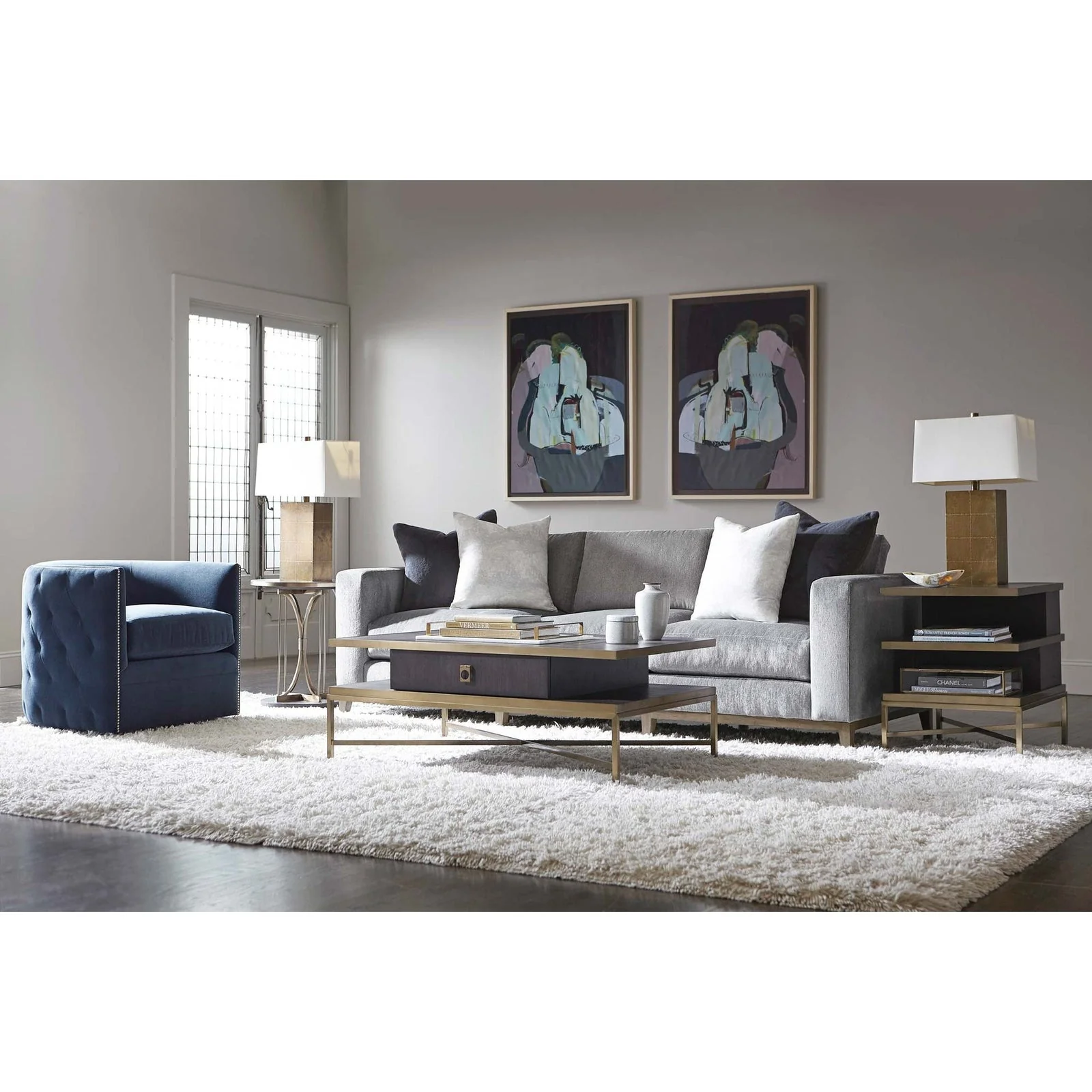 Bernhardt Plush Noel Sofa - Image 3
