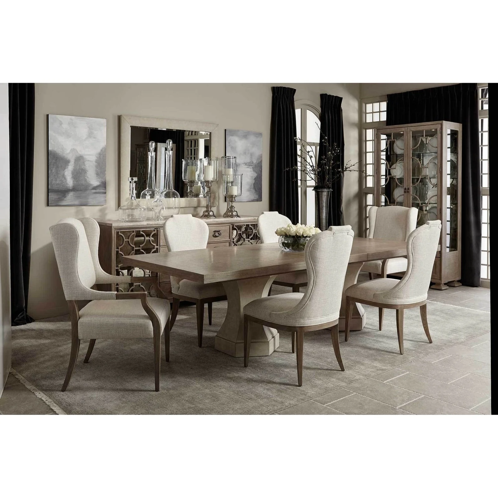 Bernhardt Santa Barbara Rectangular Dining Table - Image 2