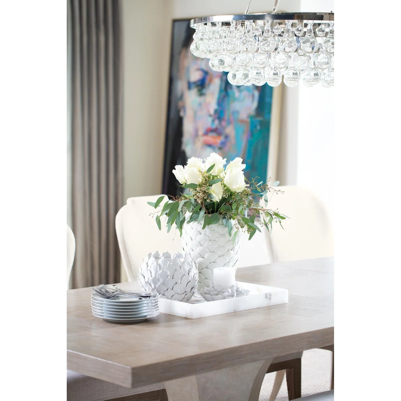 Bernhardt Santa Barbara Rectangular Dining Table - Image 9
