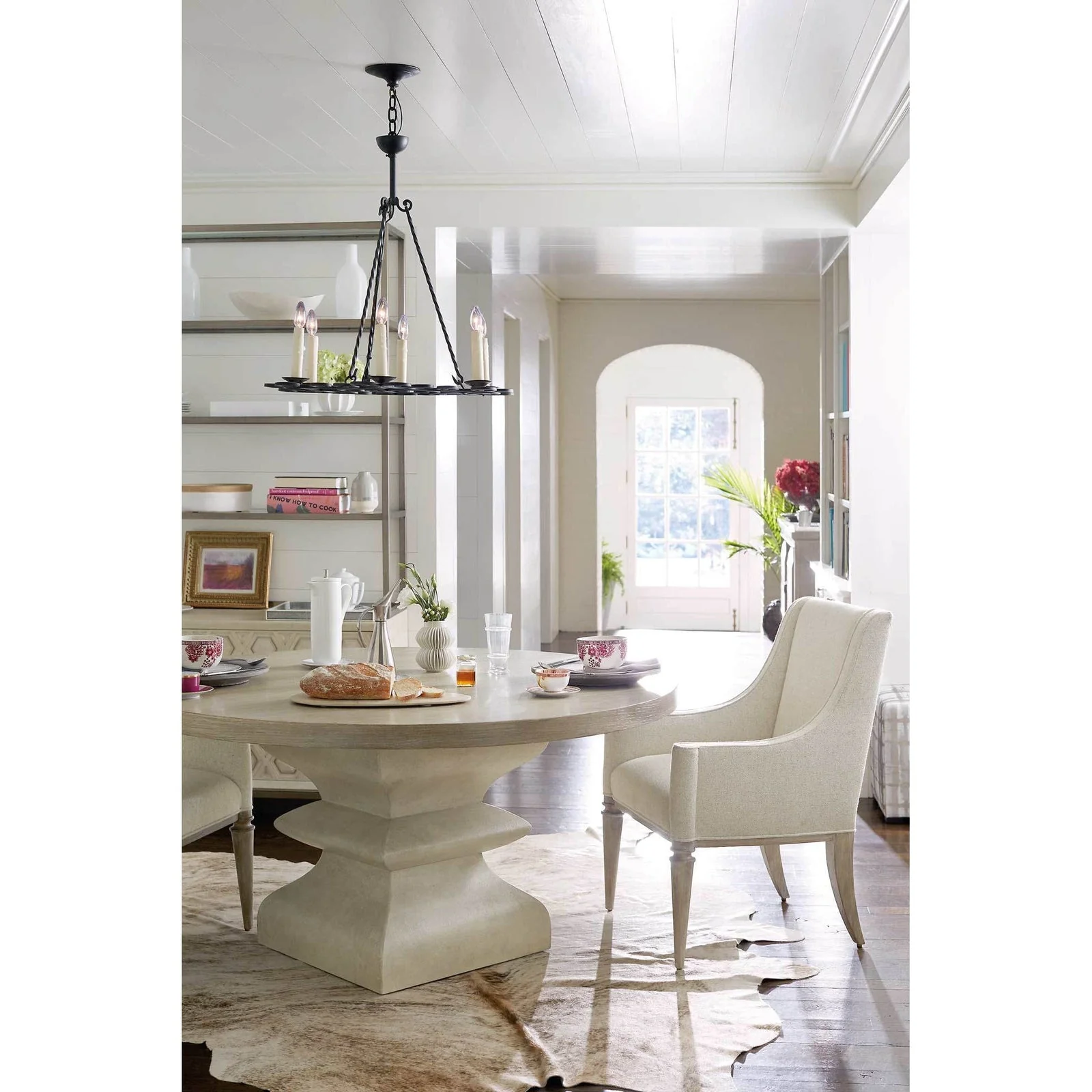 Bernhardt Santa Barbara Round Dining Table Y25 - Image 3