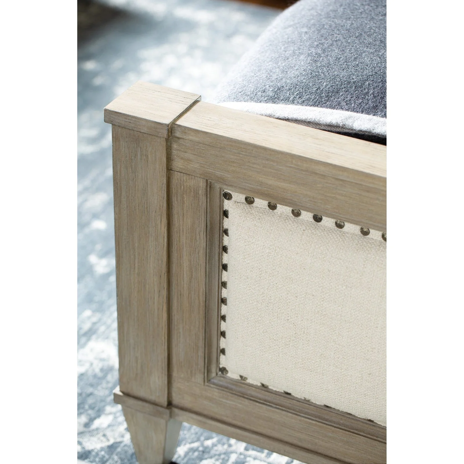Bernhardt Santa Barbara Upholstered Sleigh Bed - Image 8