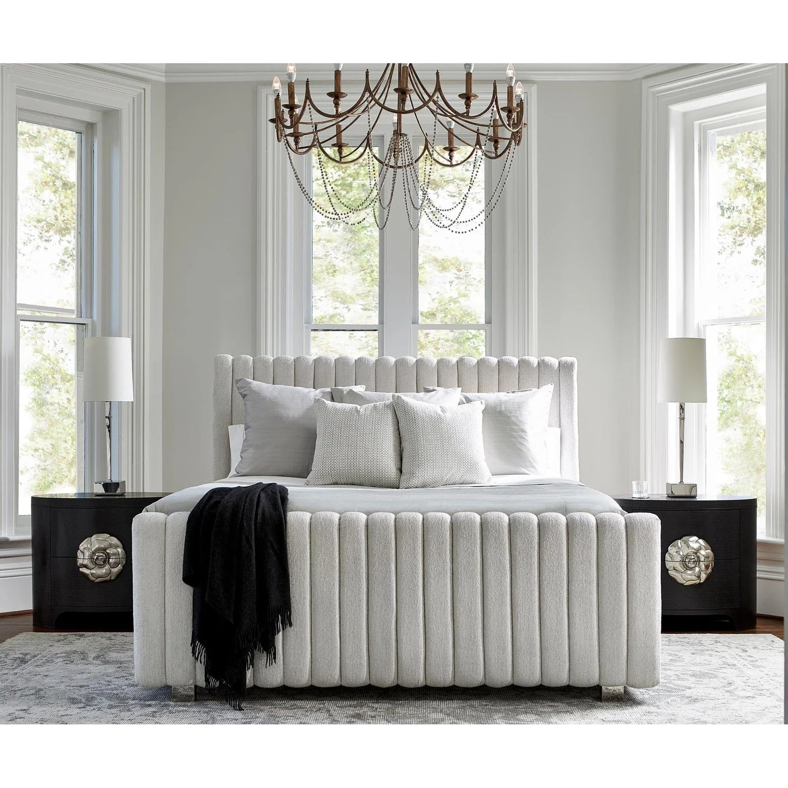 Bernhardt Silhouette Channel Panel Bed - Image 2