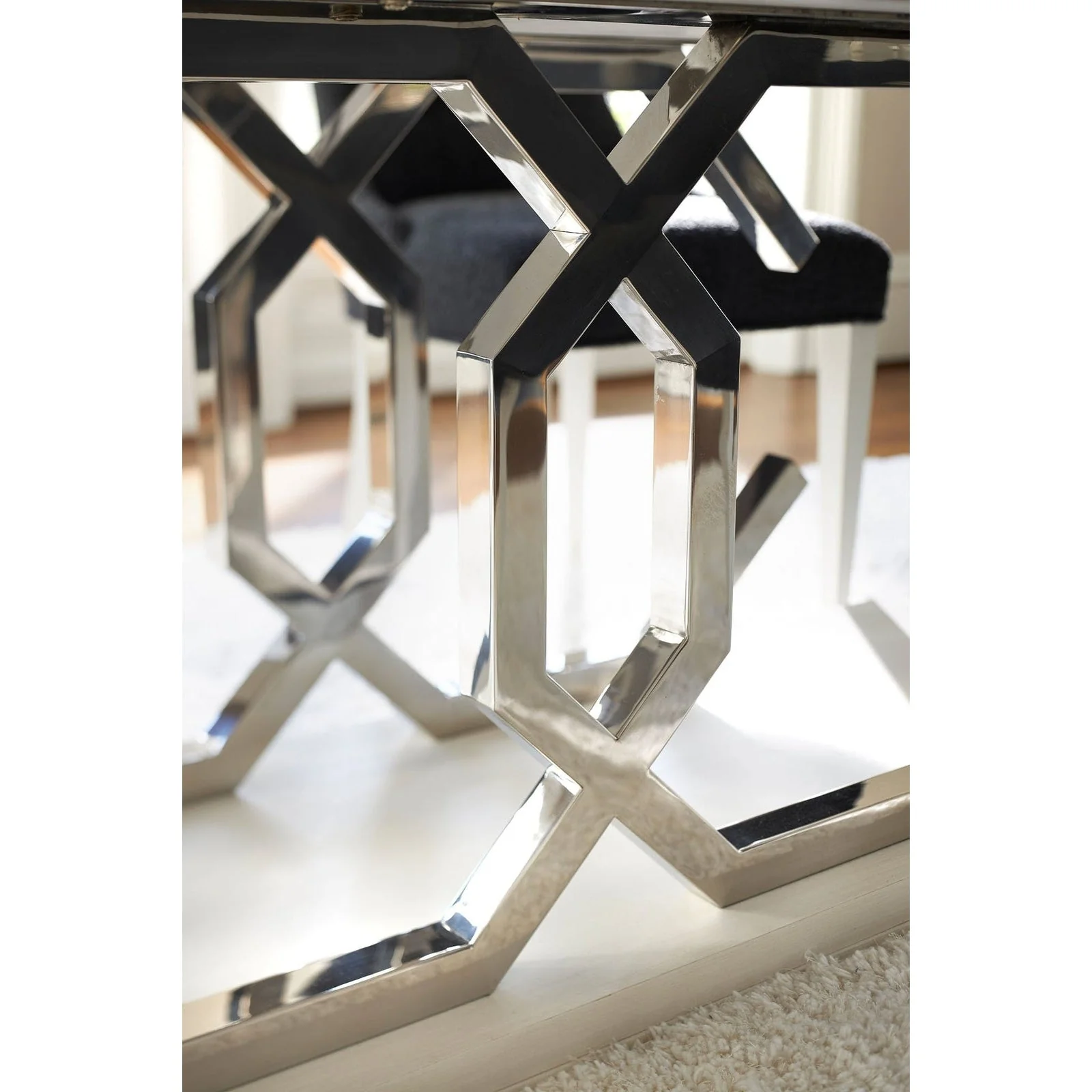 Bernhardt Silhouette Dining Table Y10 - Image 5