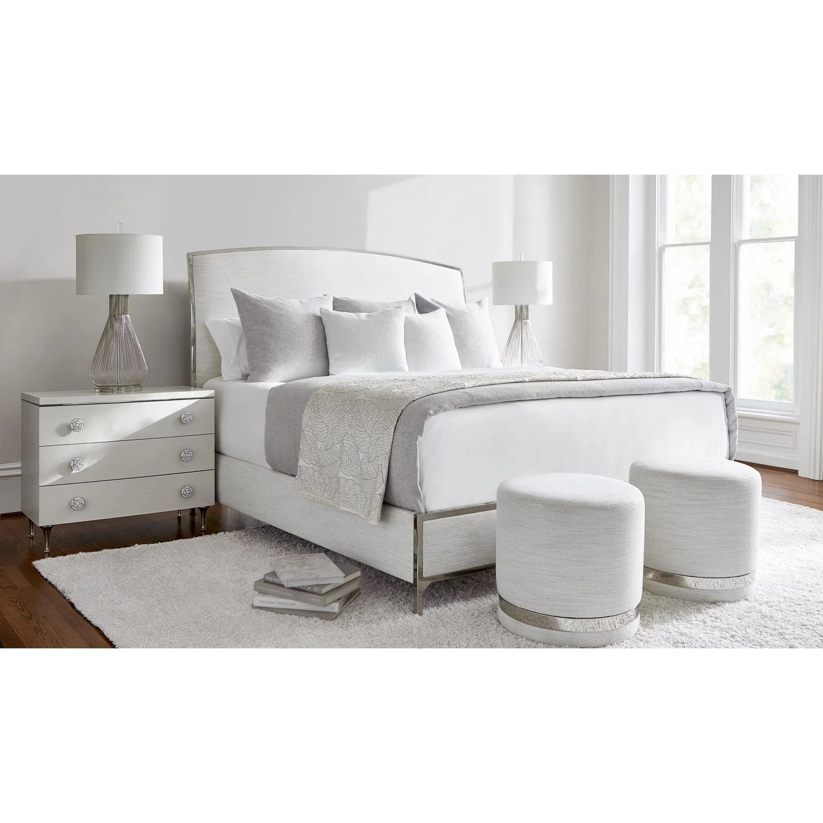 Bernhardt Silhouette Panel Bed - King Y25 - Image 2