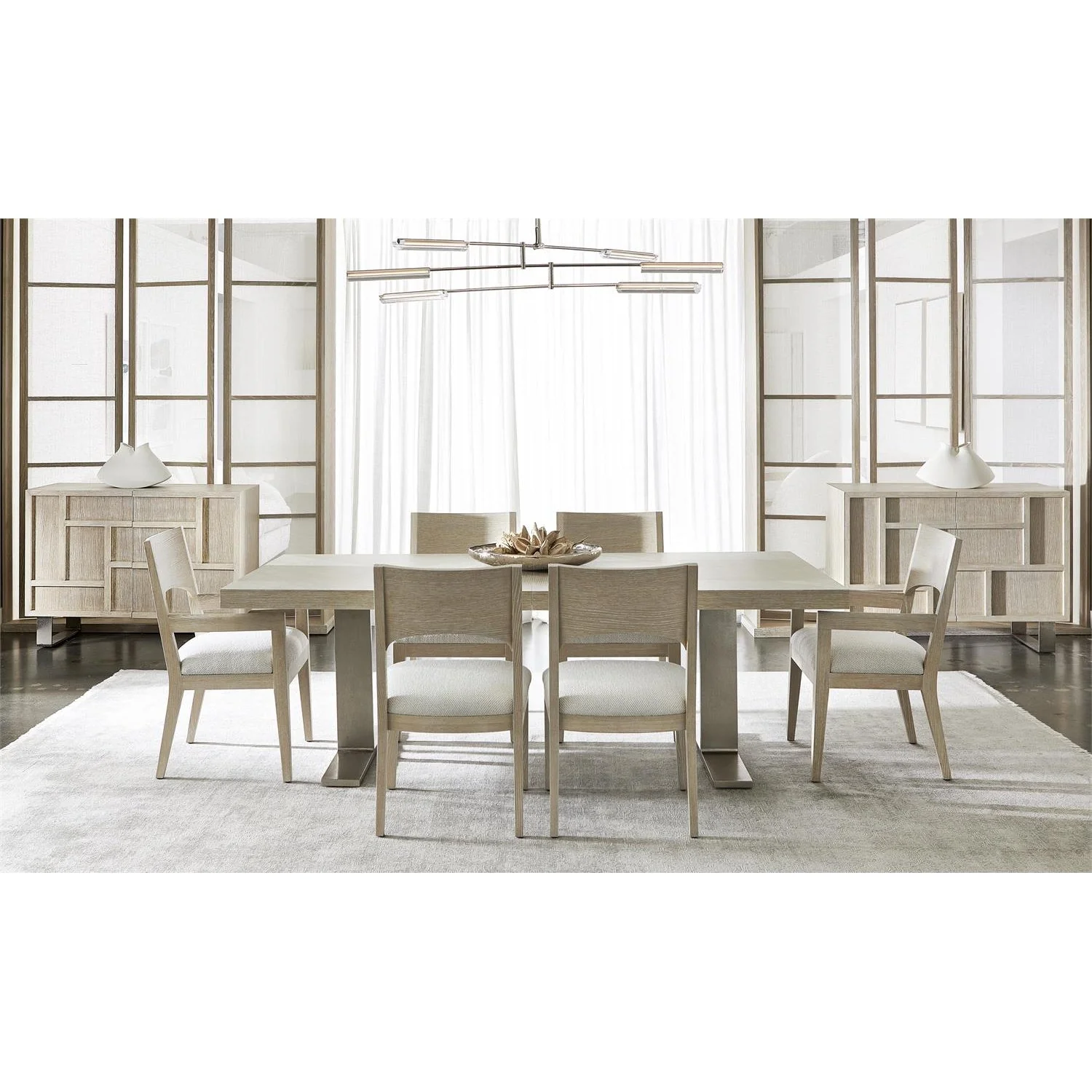 Bernhardt Solaria Rectangular Dining Table Y35 - Image 2