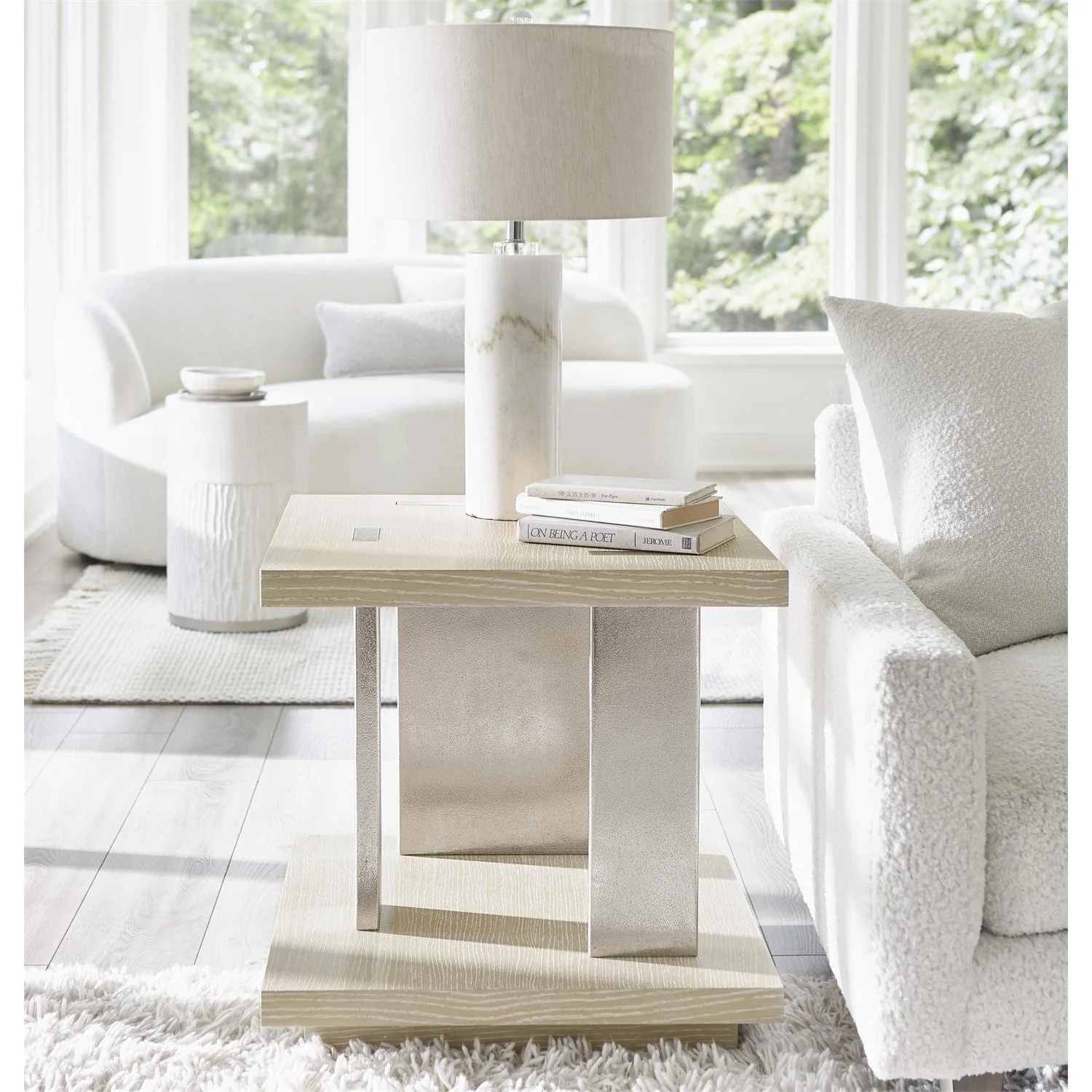 Bernhardt Solaria Square Side Table Y35 - Image 2