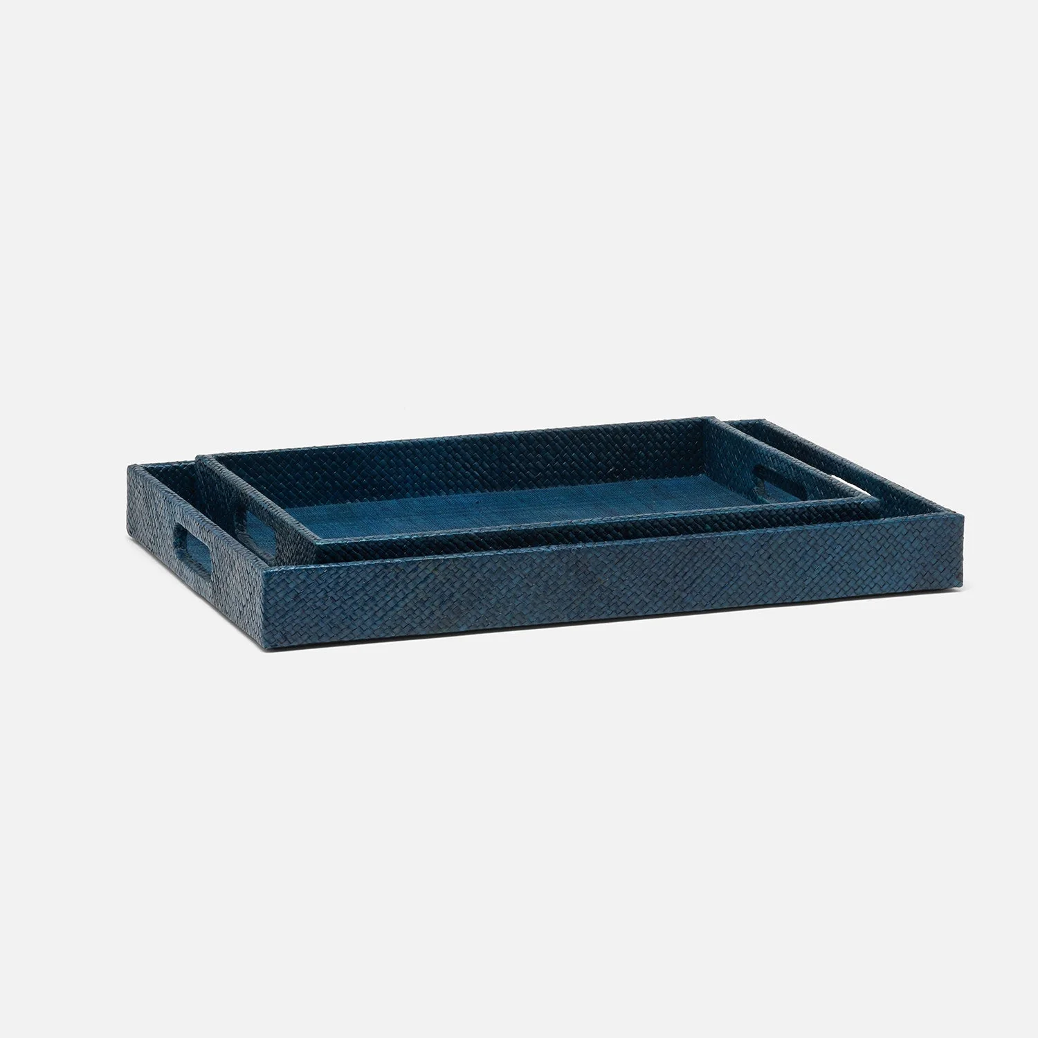 Blanca Handwoven Pandan Tray - Set of 2 - Image 3