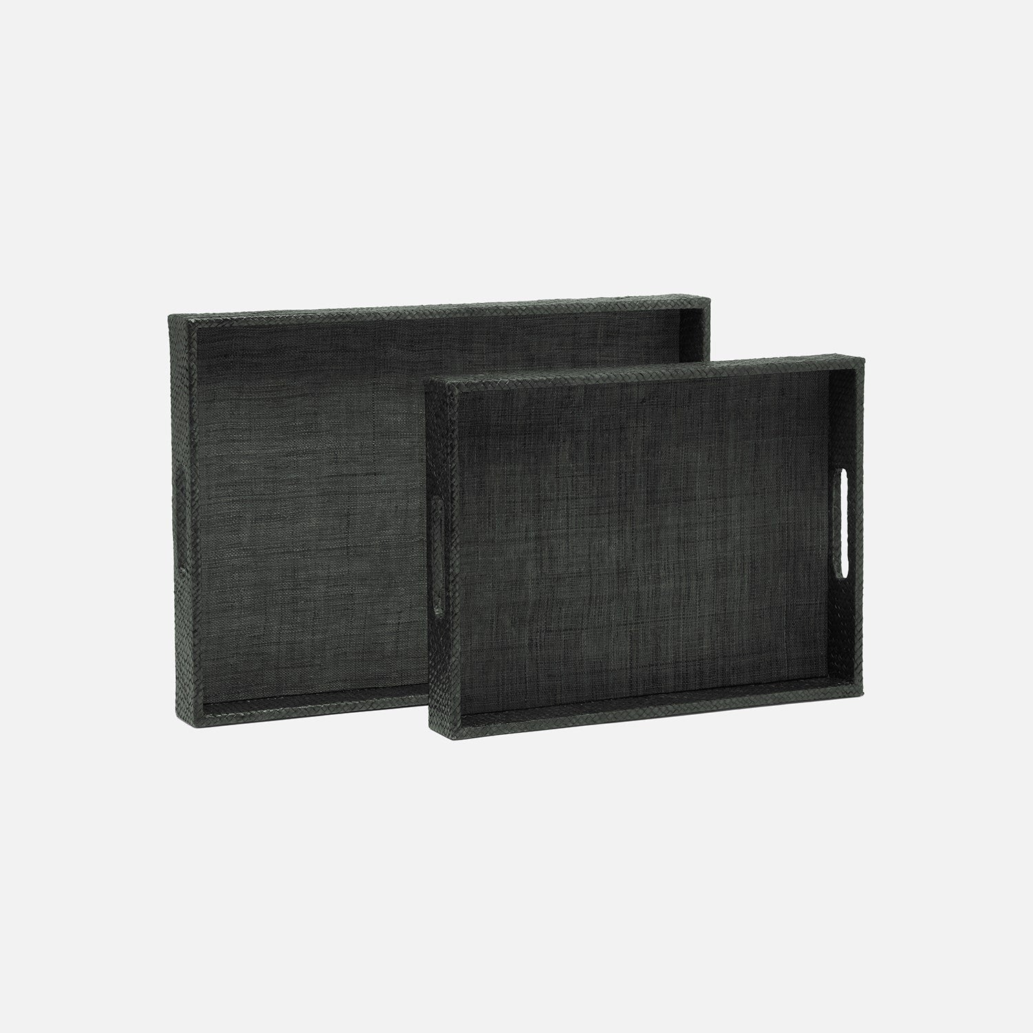 Blanca Handwoven Pandan Tray - Set of 2 - Image 5