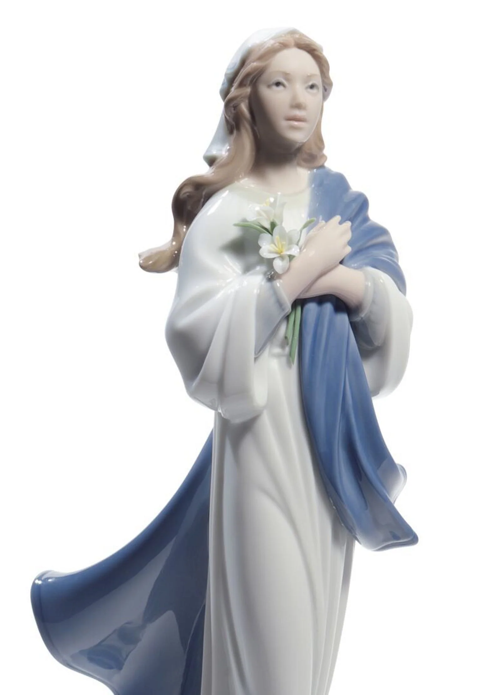 Lladro Blessed Virgin Mary Figurine - Image 2