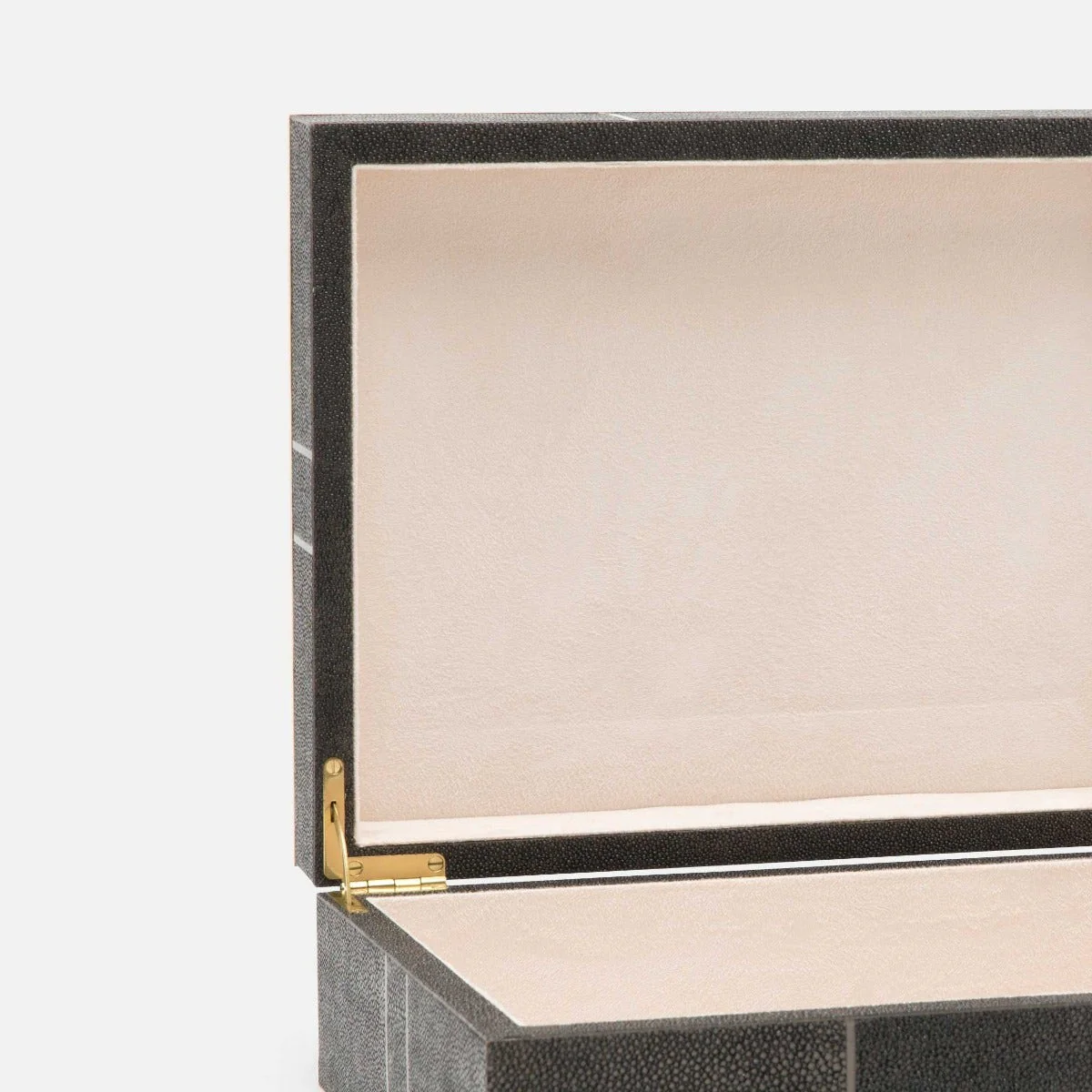 Breck Faux Shagreen Box - Set of 2 - Image 4