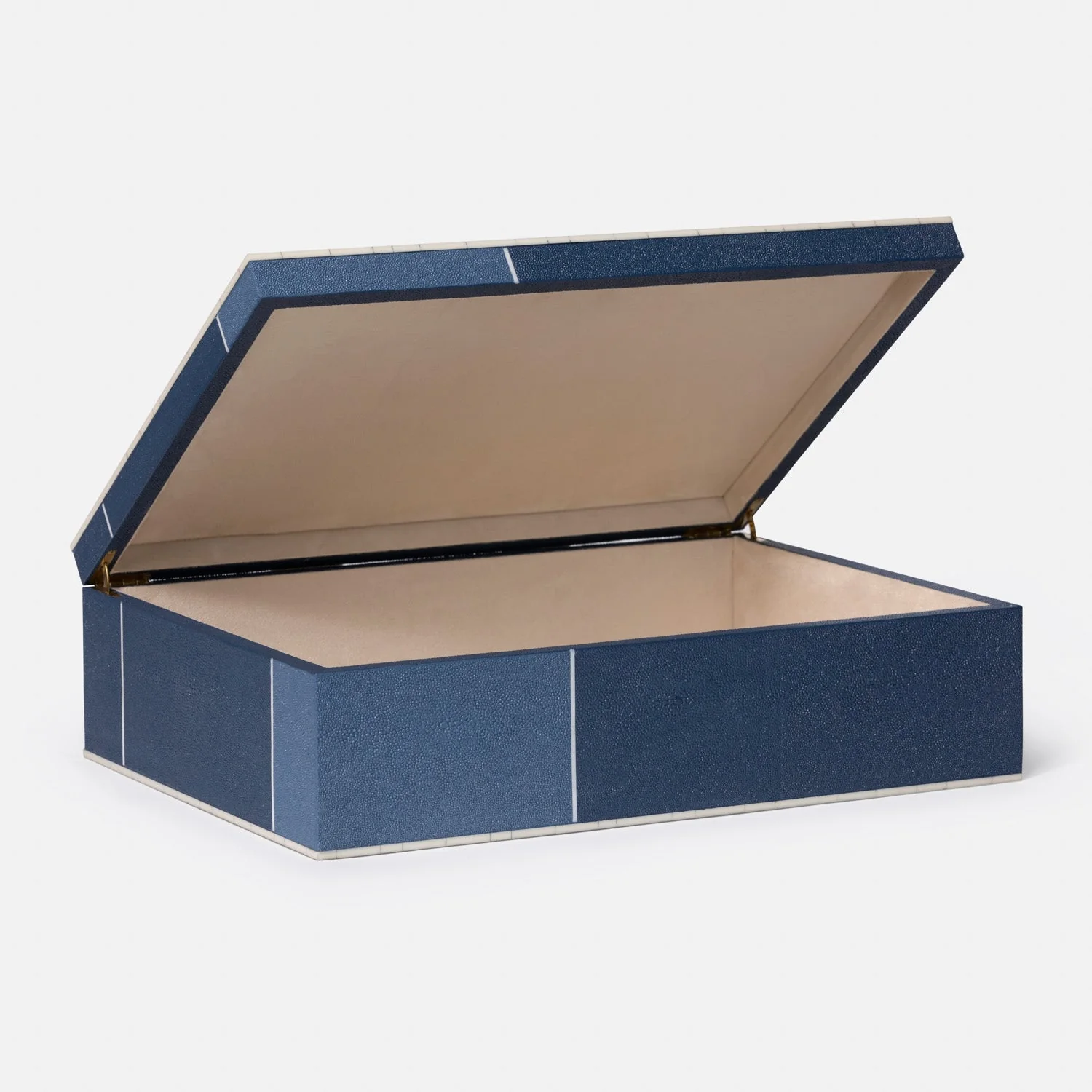 Breck XL Faux Shagreen Box - Image 10