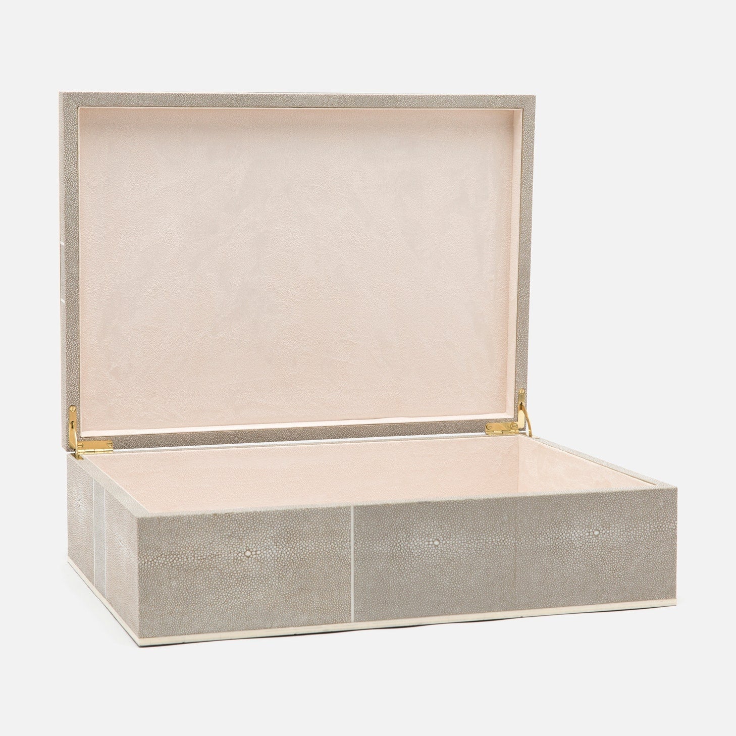 Breck XL Faux Shagreen Box - Image 15
