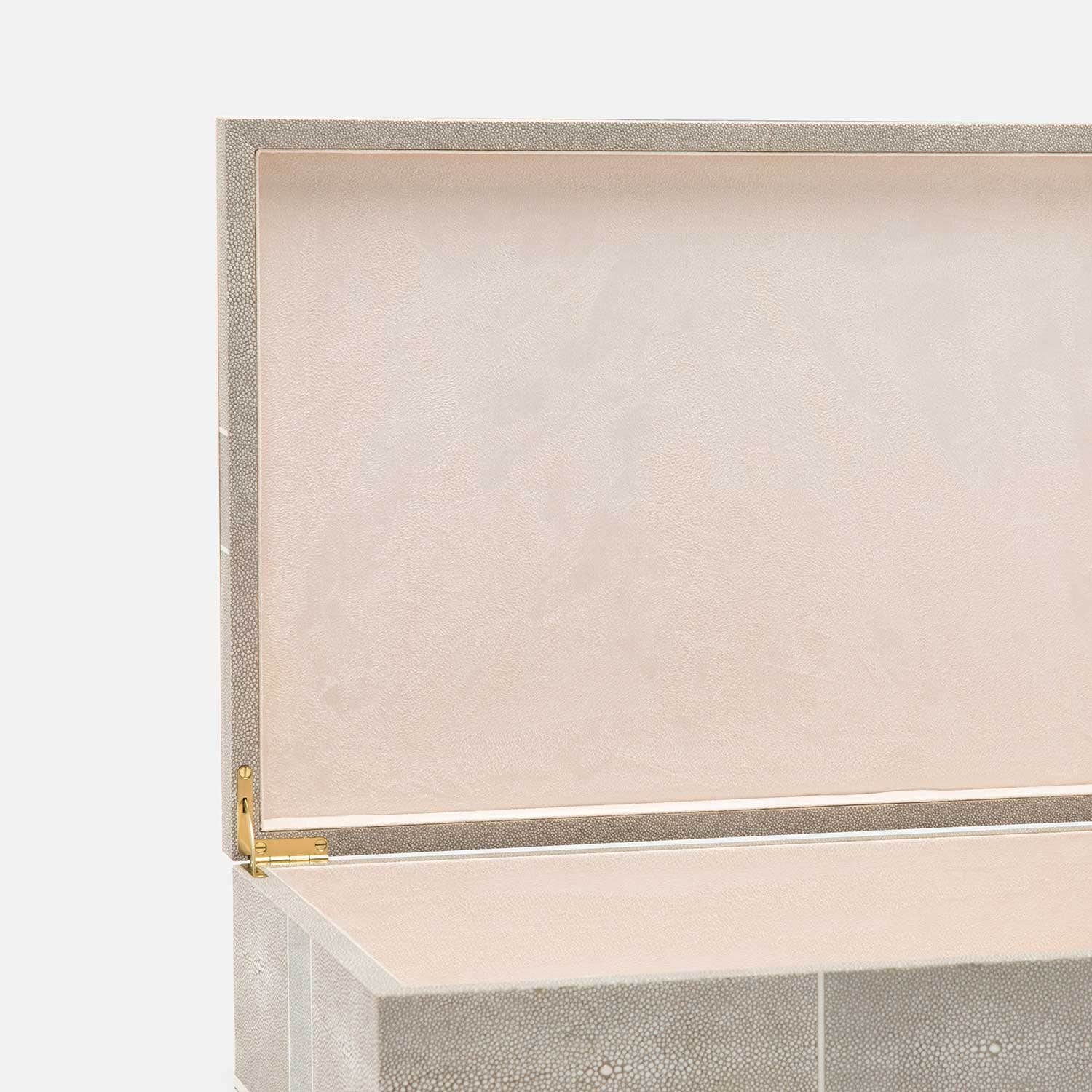 Breck XL Faux Shagreen Box - Image 17