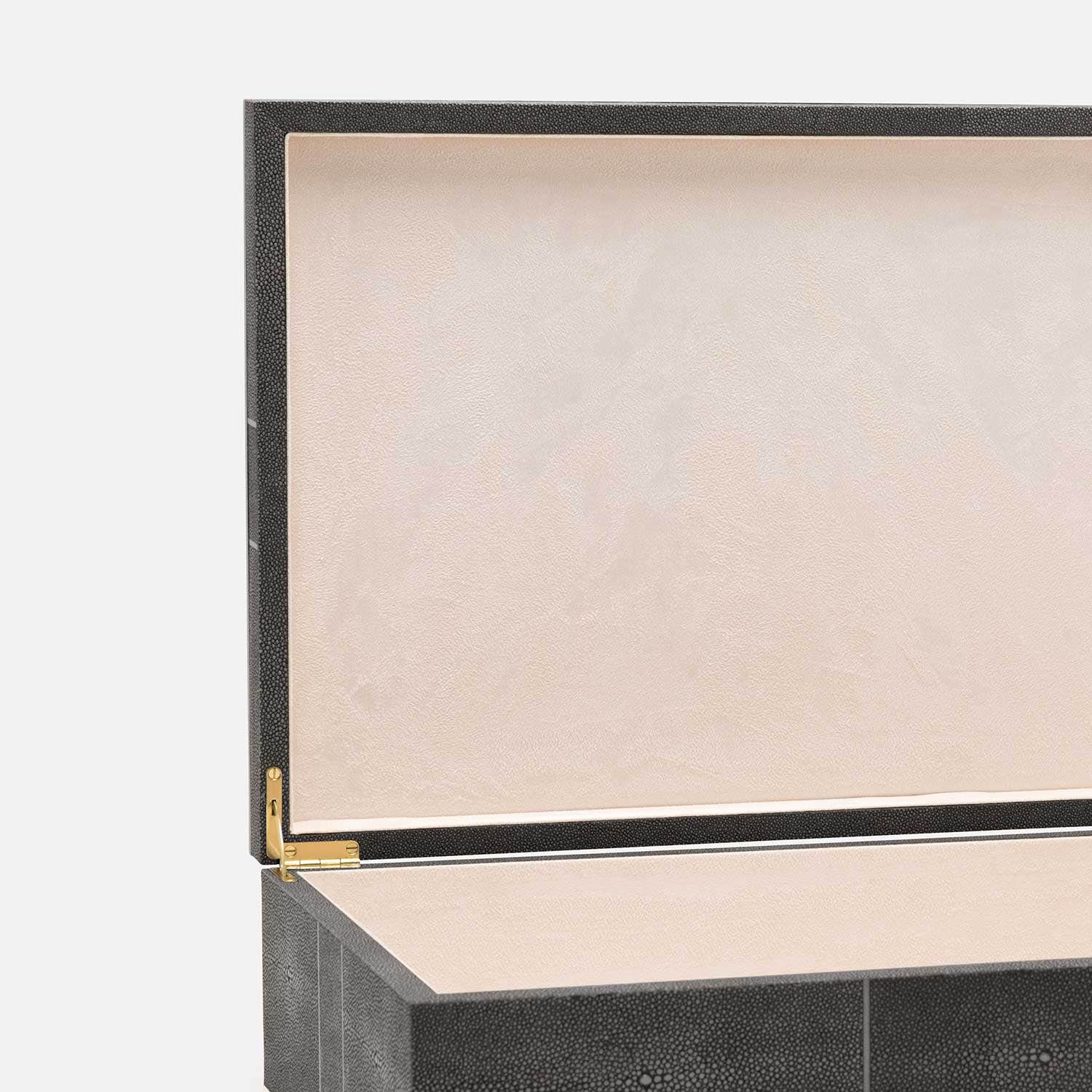 Breck XL Faux Shagreen Box - Image 3