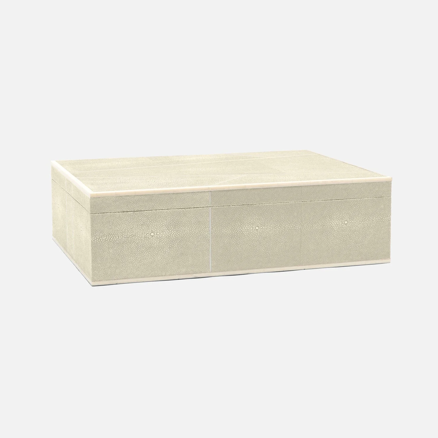 Breck XL Faux Shagreen Box - Image 4