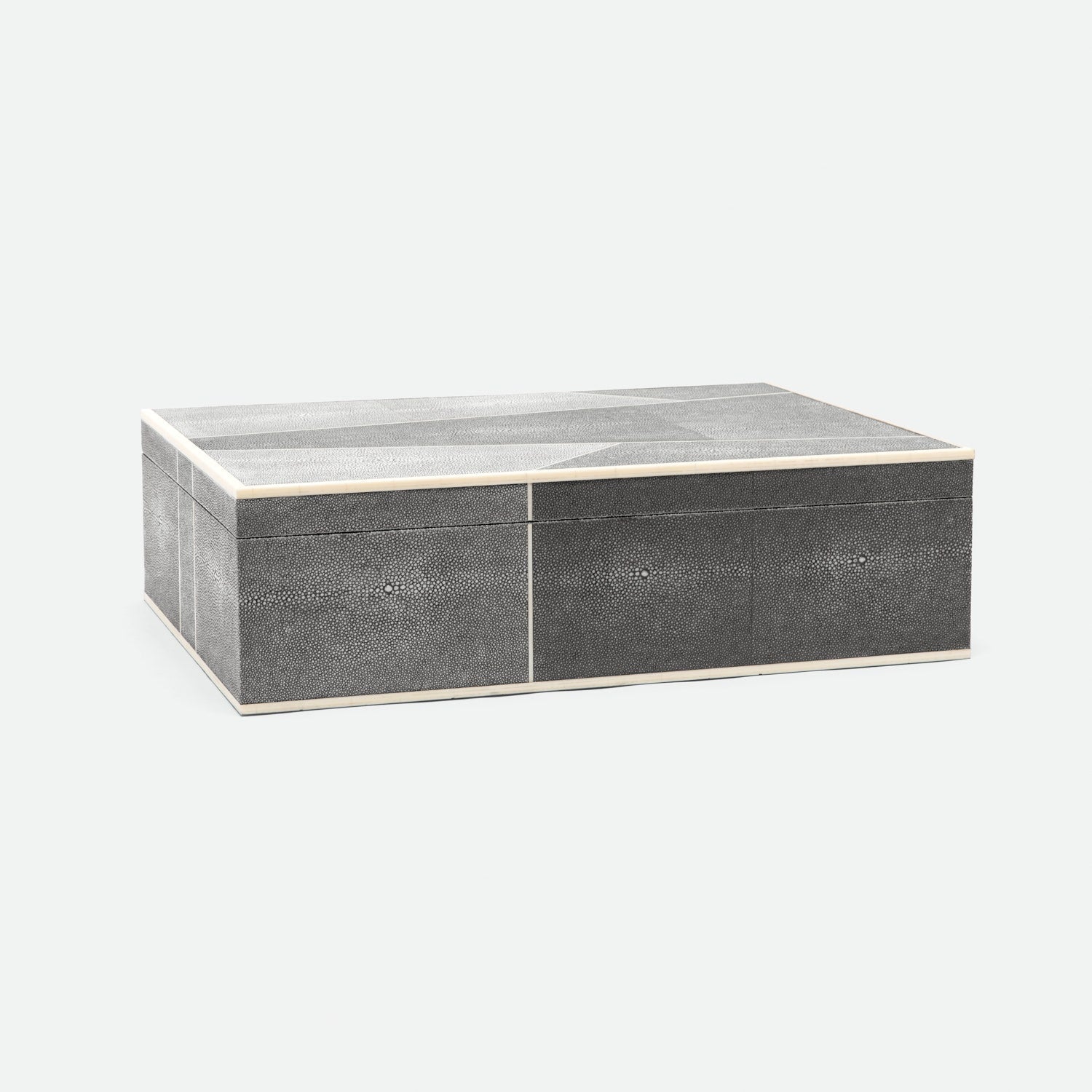 Breck XL Faux Shagreen Box - Image 6