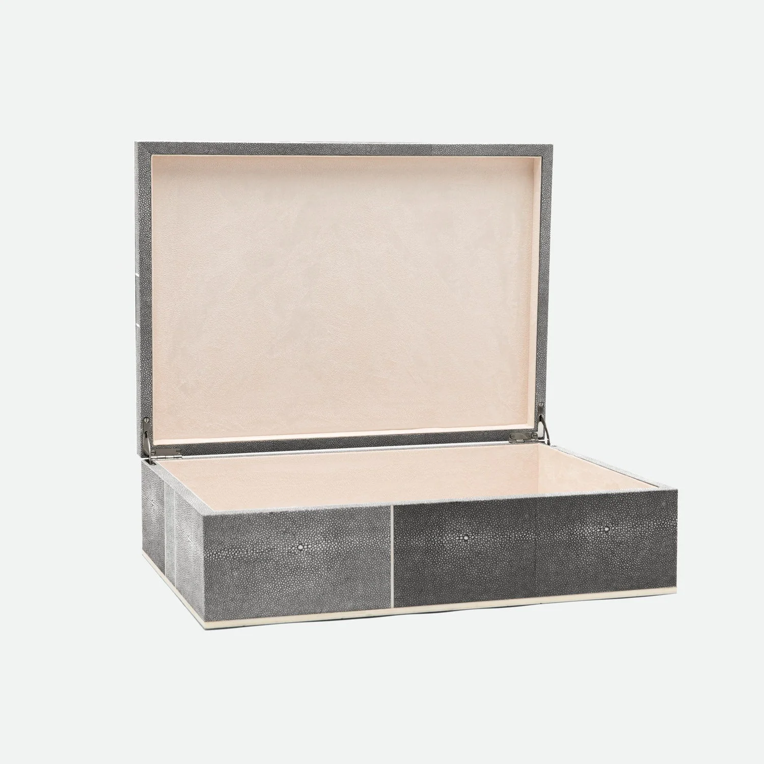 Breck XL Faux Shagreen Box - Image 7