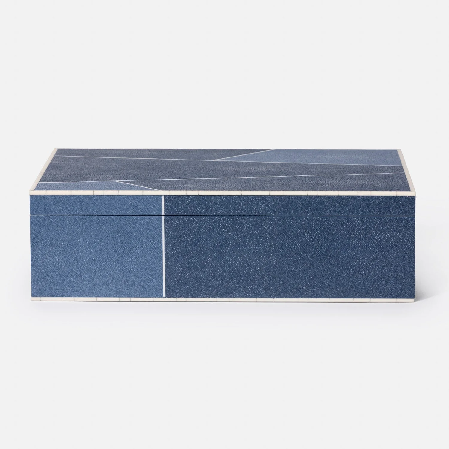 Breck XL Faux Shagreen Box - Image 8