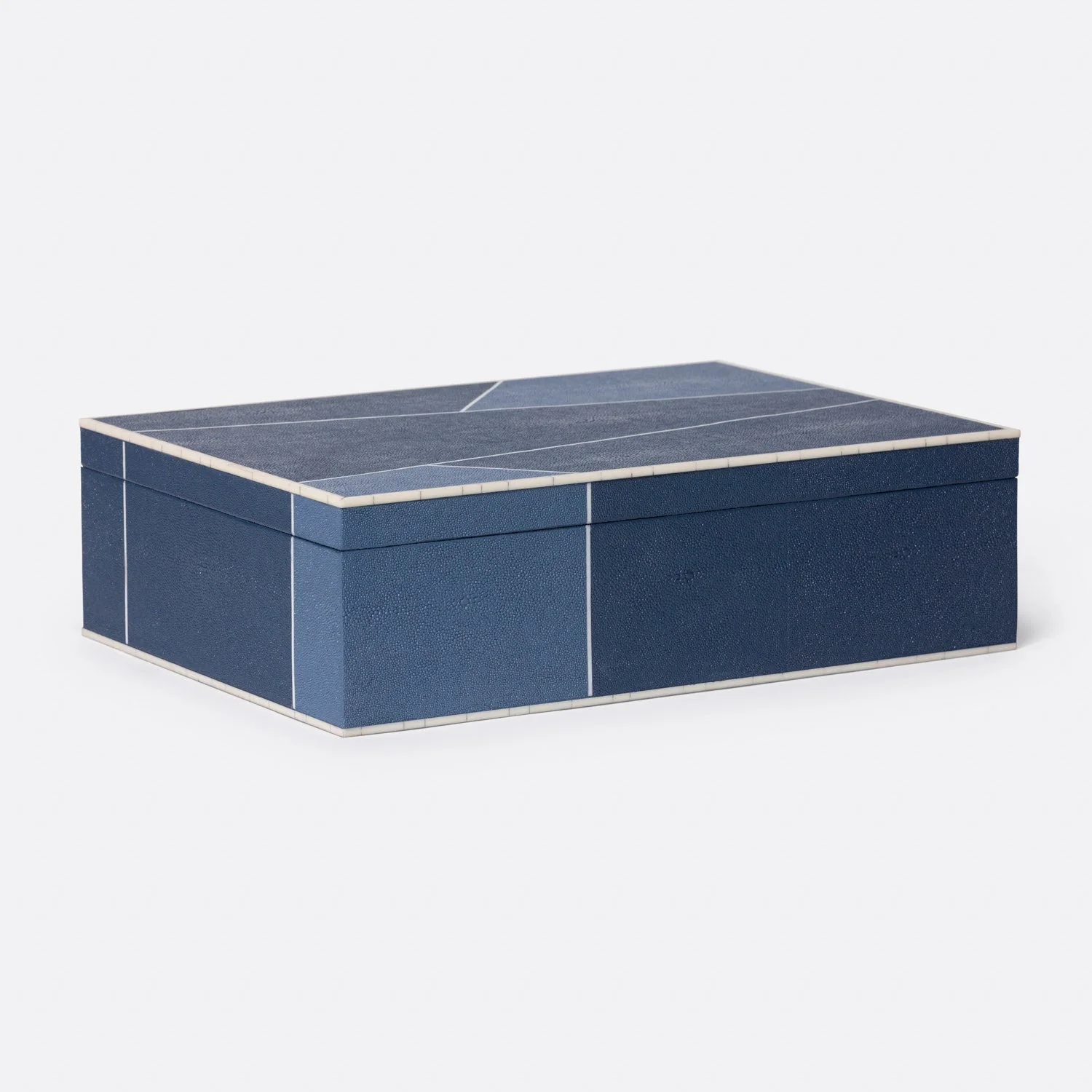 Breck XL Faux Shagreen Box - Image 9