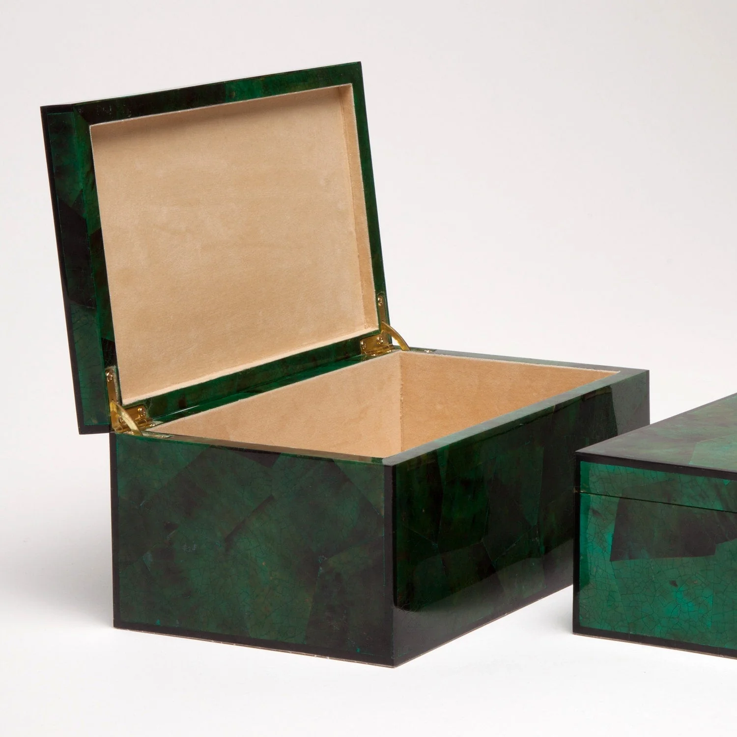 Brielle Emerald Tab Box - Set of 2 - Image 11