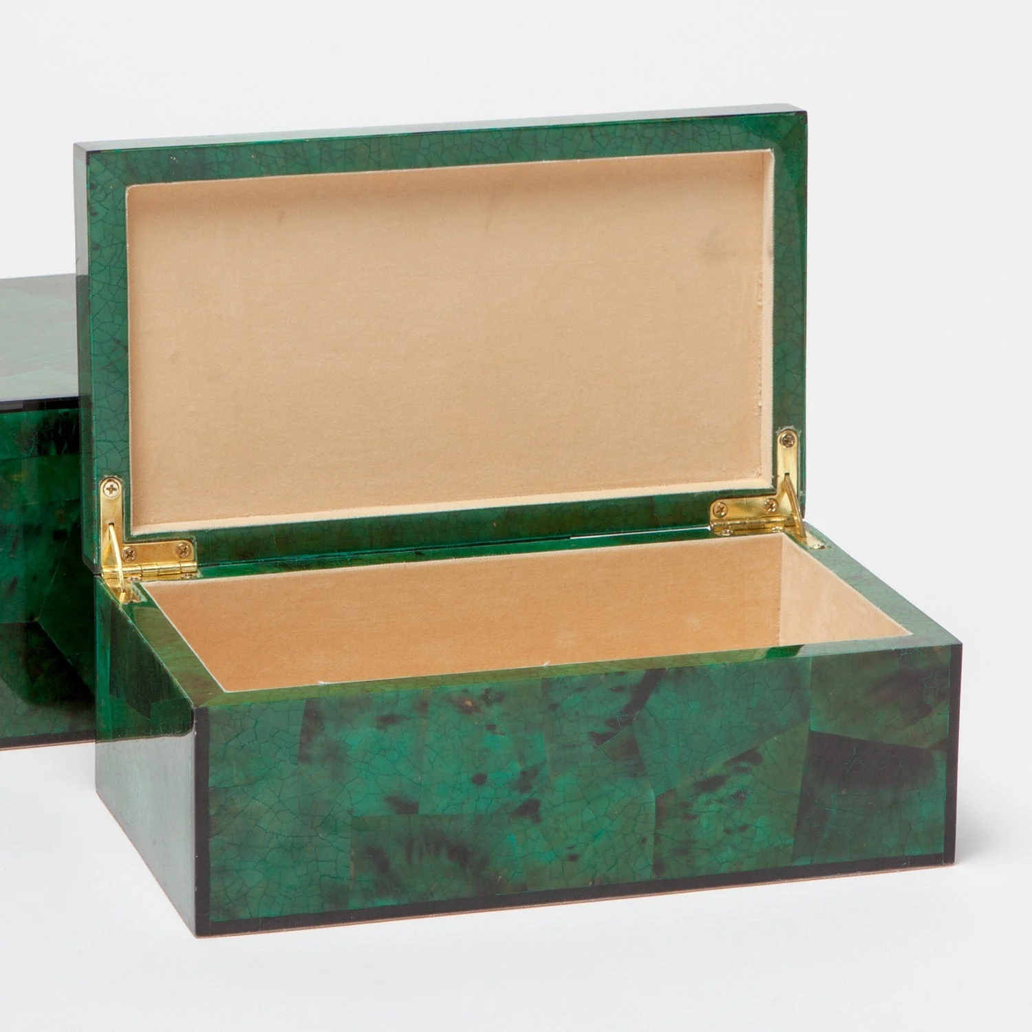 Brielle Emerald Tab Box - Set of 2 - Image 6