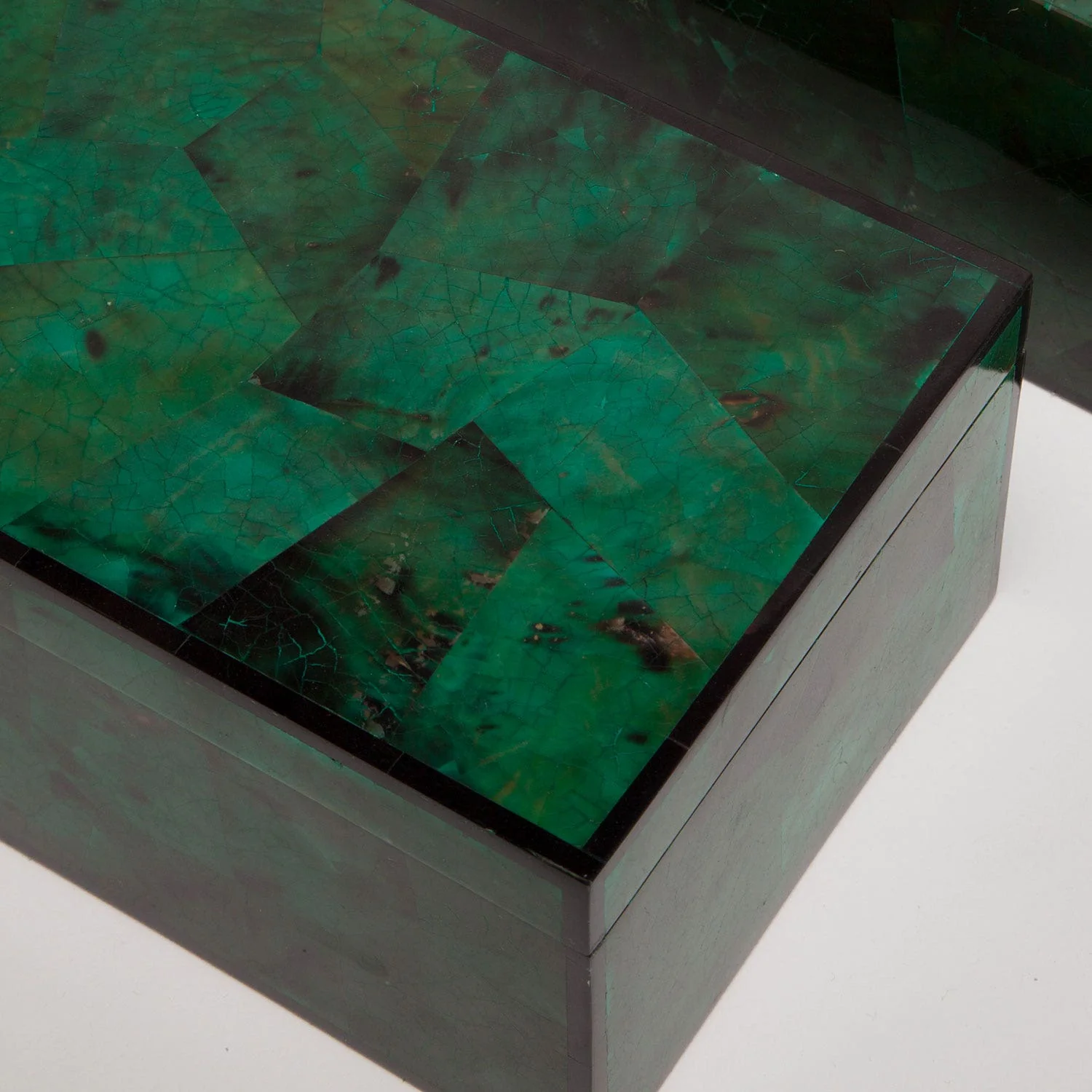 Brielle Emerald Tab Box - Set of 2 - Image 7