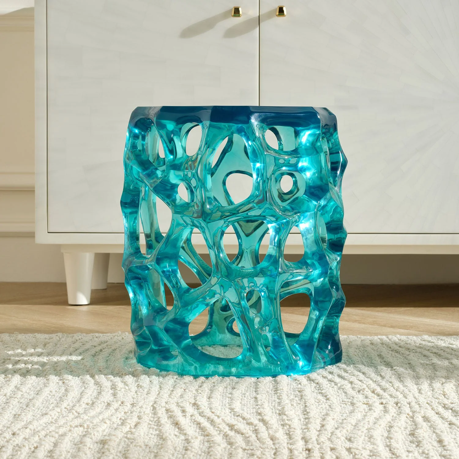Brissa Modern Resin Stool - Image 10
