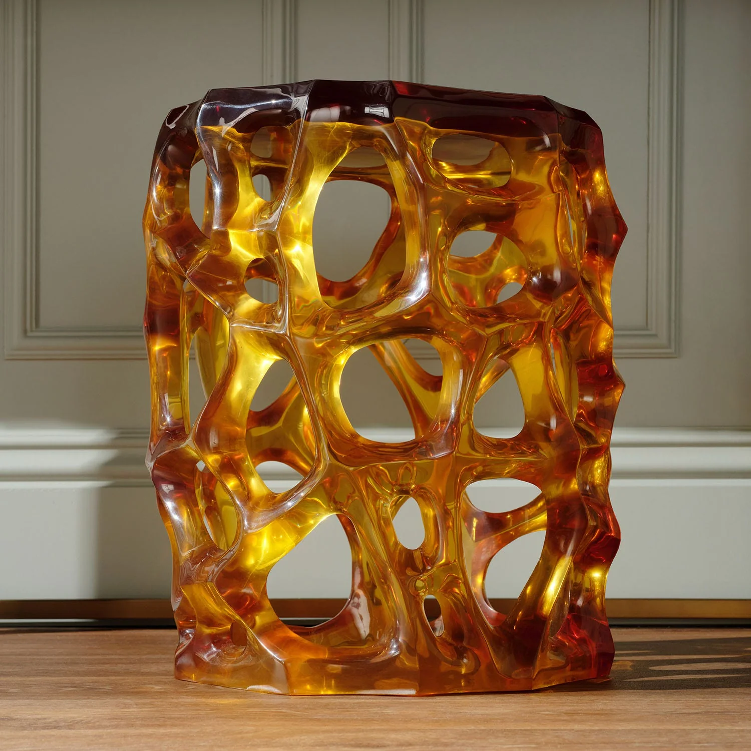 Brissa Modern Resin Stool - Image 3