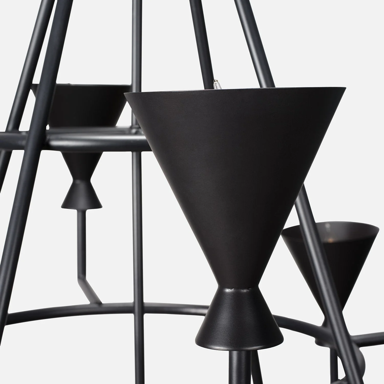 Bristol Modern Iron Chandelier - Image 20