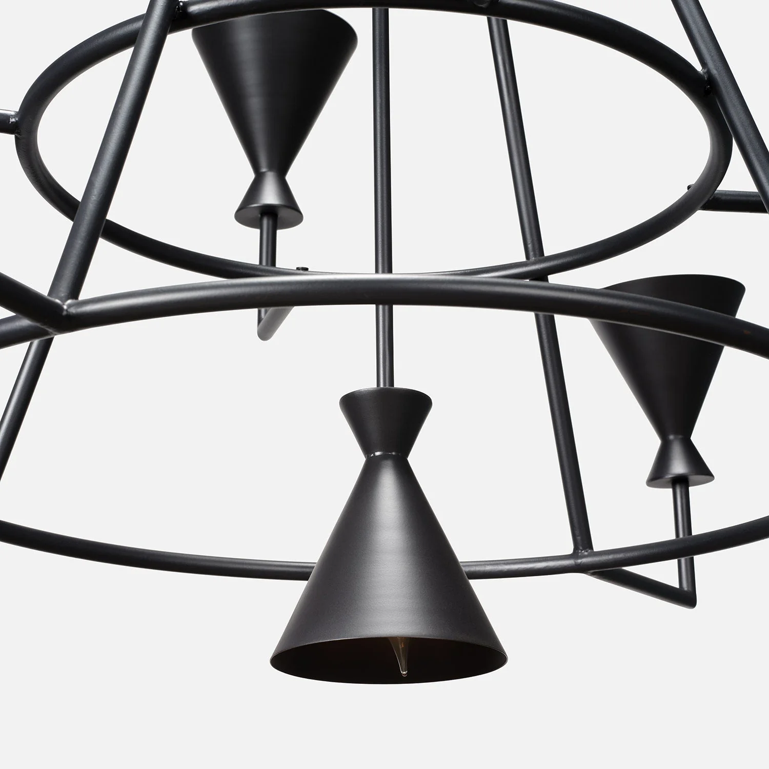 Bristol Modern Iron Chandelier - Image 23