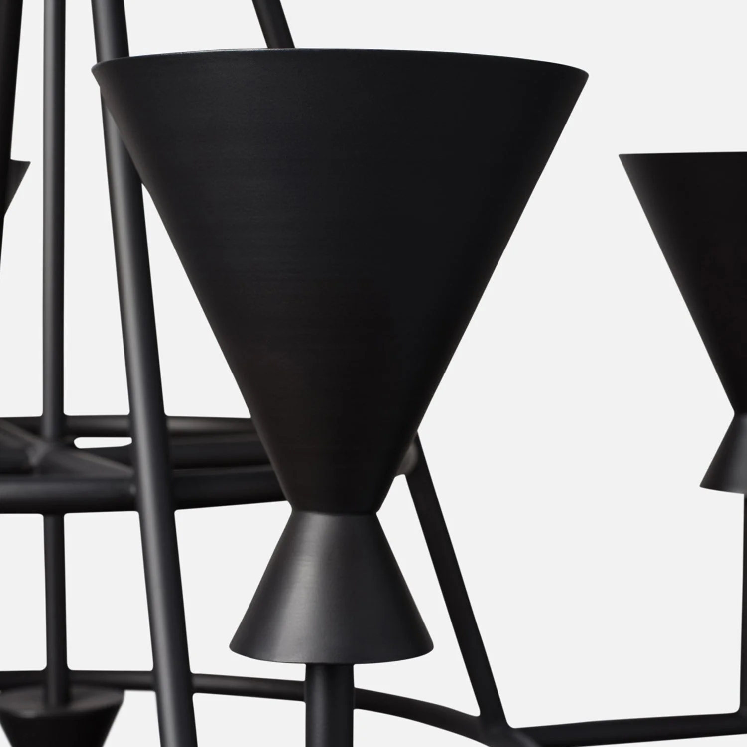 Bristol Modern Iron Chandelier - Image 5