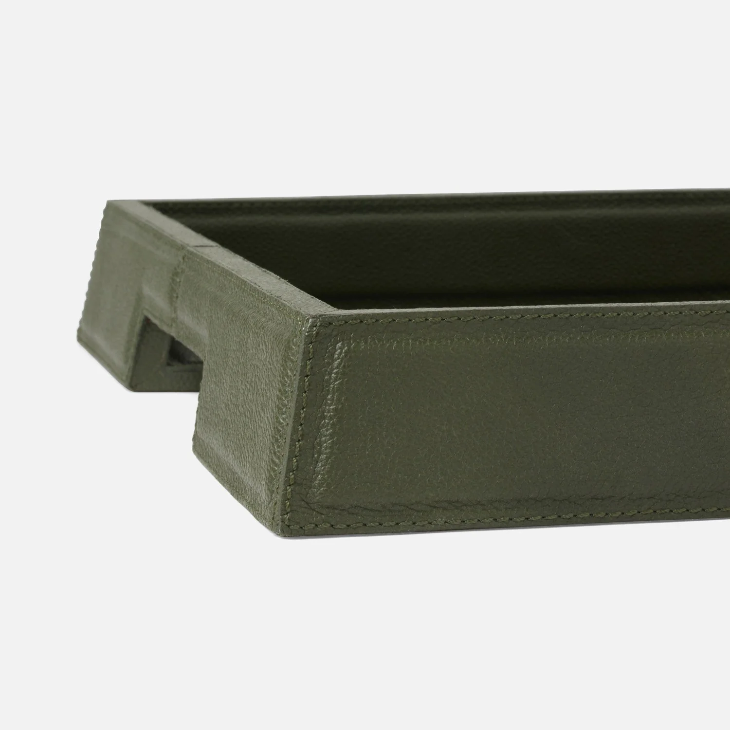 Bryant Leather Tray - Set of 2 - Image 4