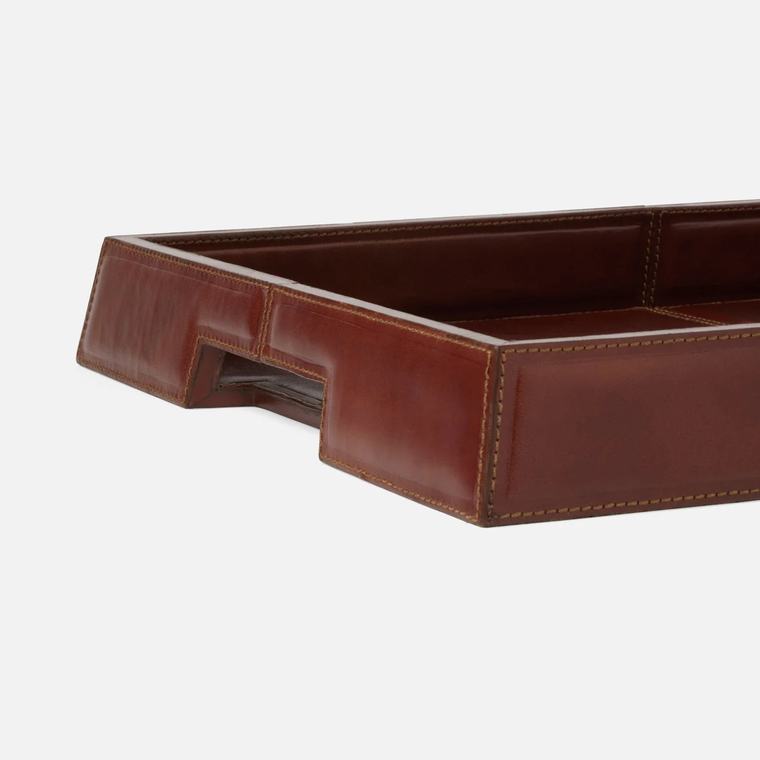 Bryant Leather Tray - Set of 2 - Image 8