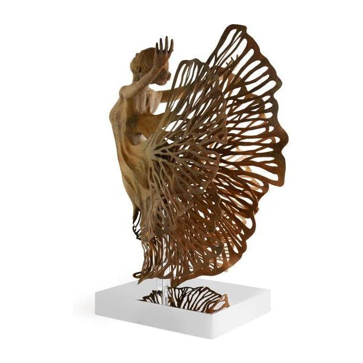 Michael Aram Butterfly Gingko Fairy Sculpture - Image 6