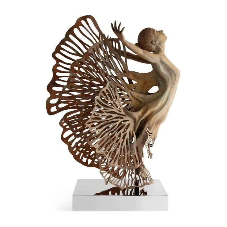 Michael Aram Butterfly Gingko Fairy Sculpture - Image 8