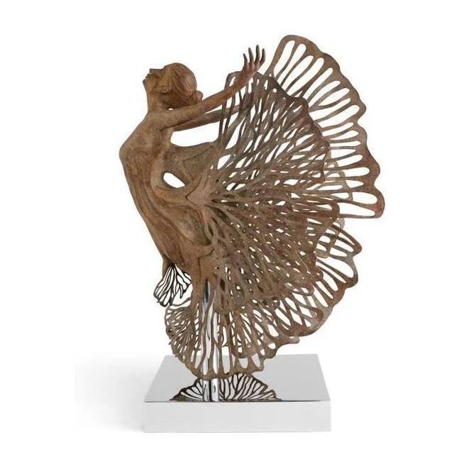 Michael Aram Butterfly Gingko Fairy Tabletop Sculpture - Image 4