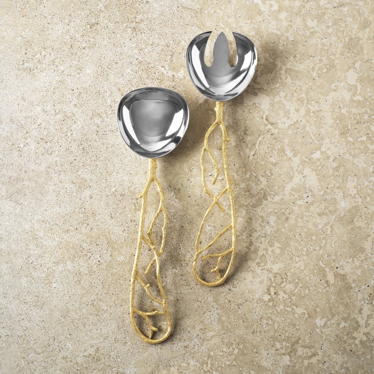 Michael Aram Butterfly Ginkgo Gold Serving Set - Image 5