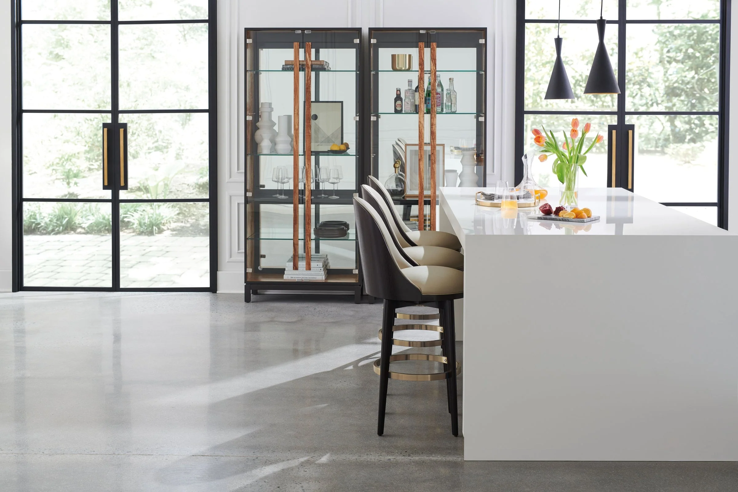 Caracole Another Round Bar Stool - Image 3