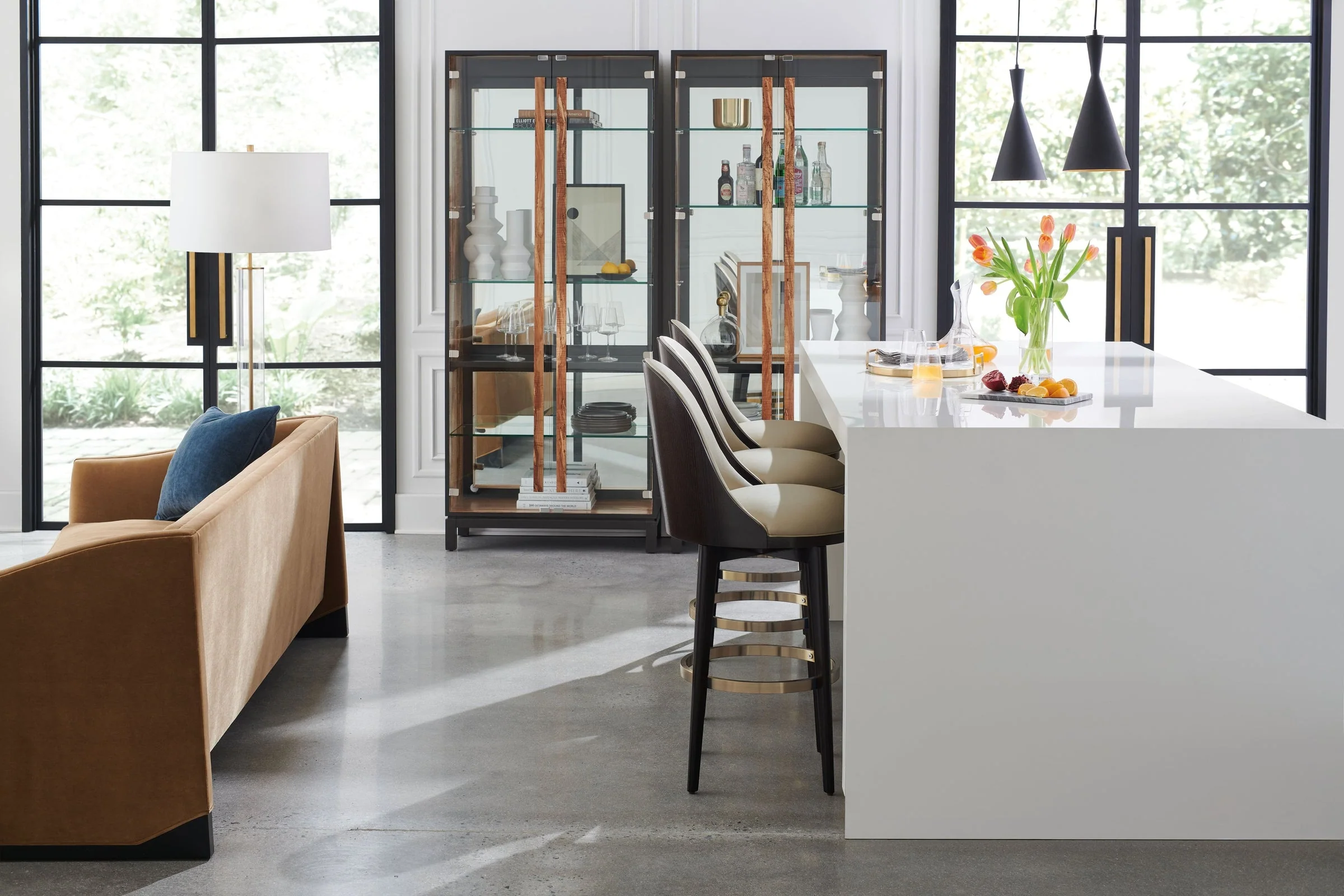 Caracole Another Round Bar Stool - Image 4