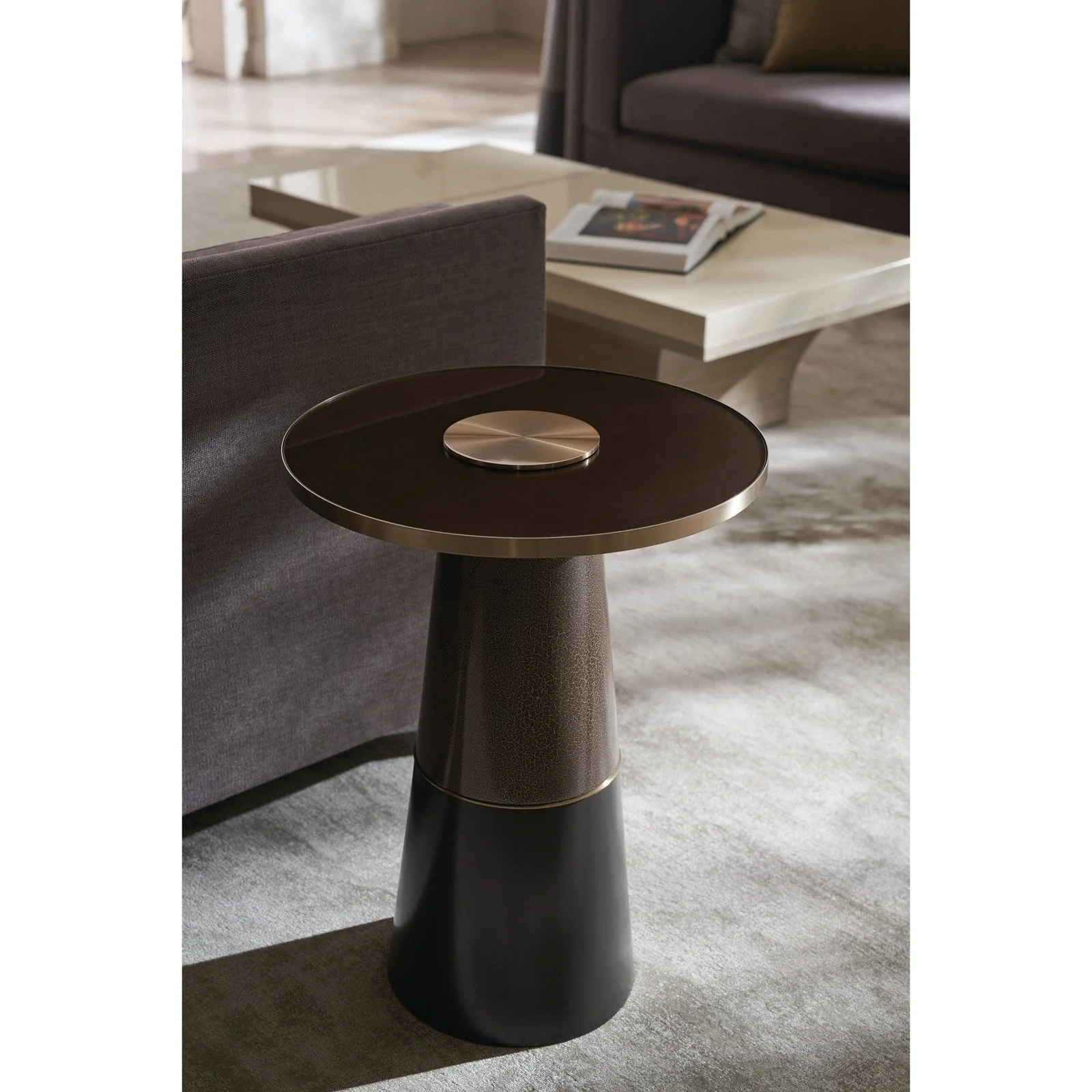 Caracole Classic Aperture Side Table - Image 2
