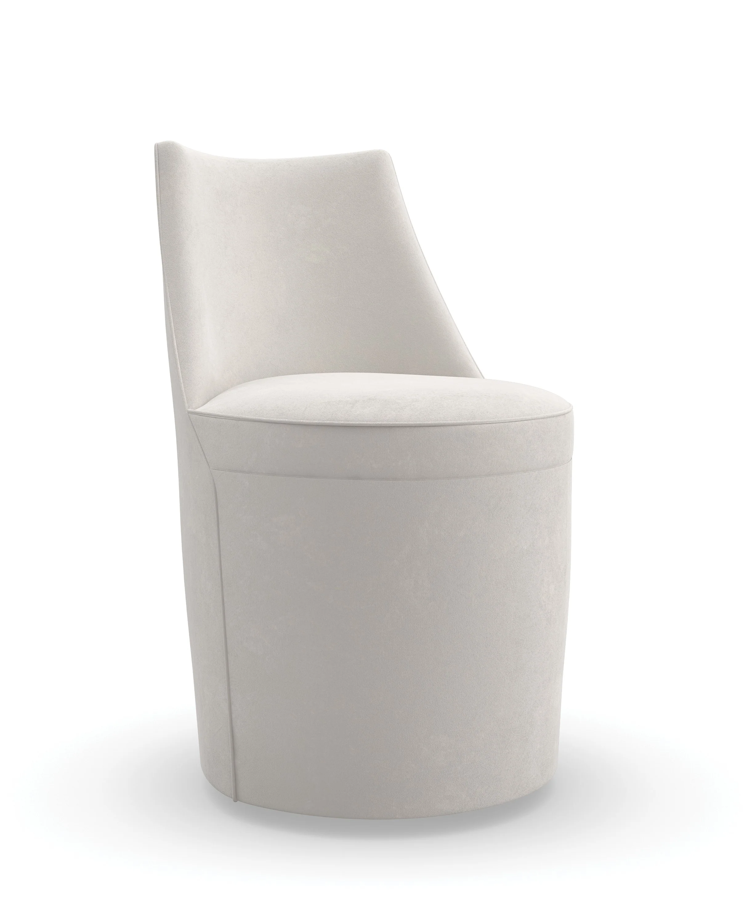 Caracole Classic Barrel Roll Dining Side Chair - Image 11