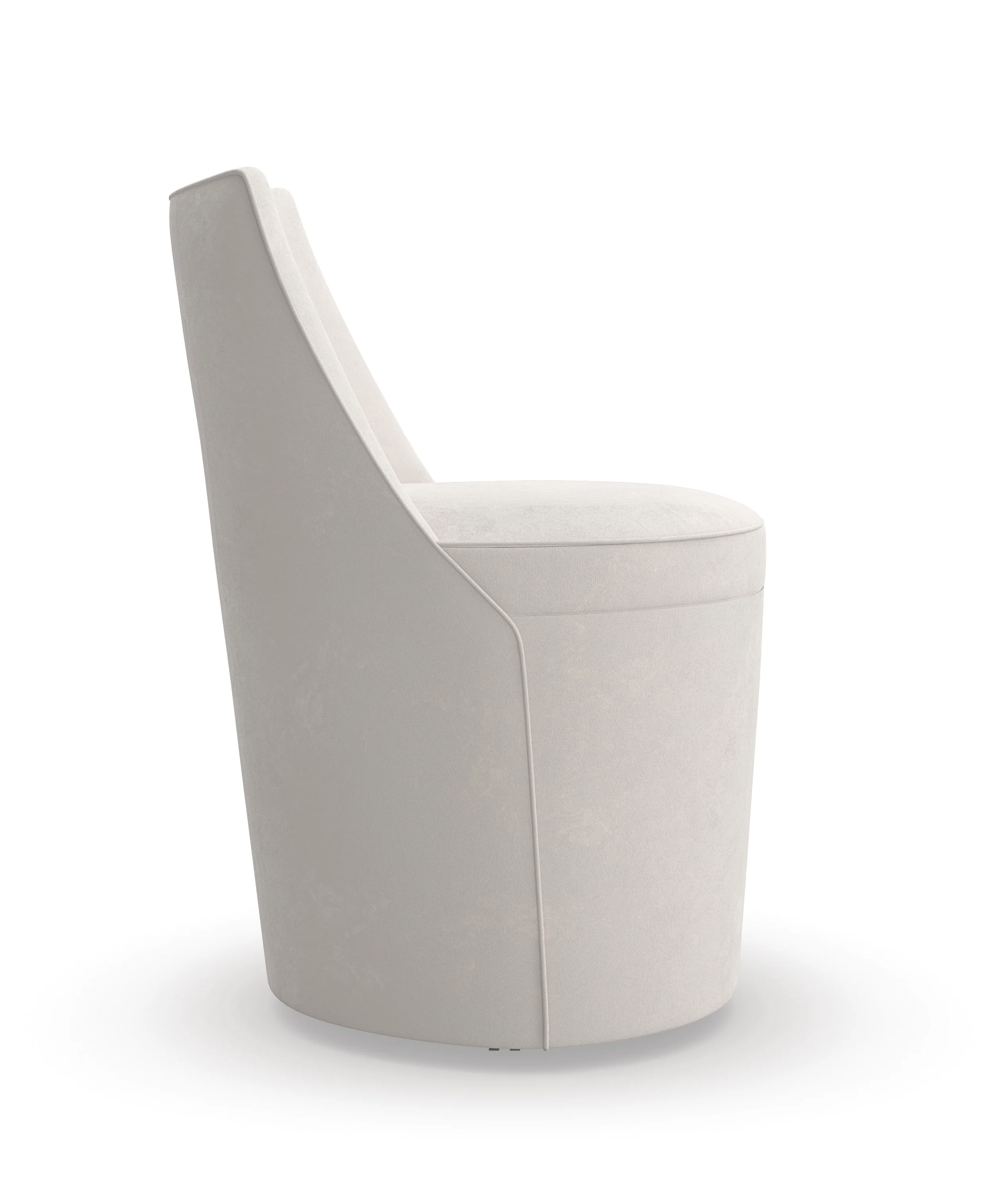 Caracole Classic Barrel Roll Dining Side Chair - Image 14