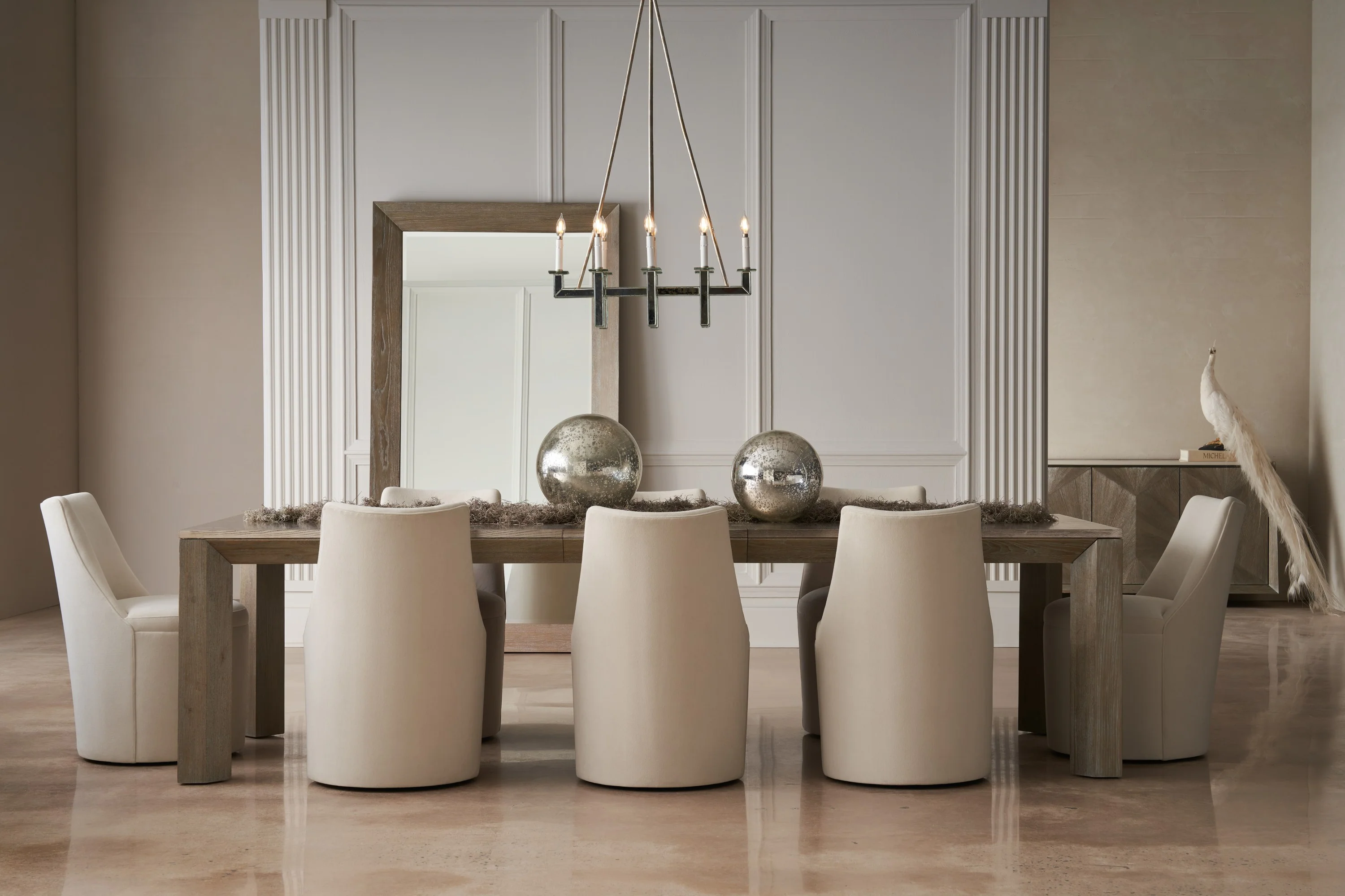 Caracole Classic Barrel Roll Dining Side Chair - Image 16