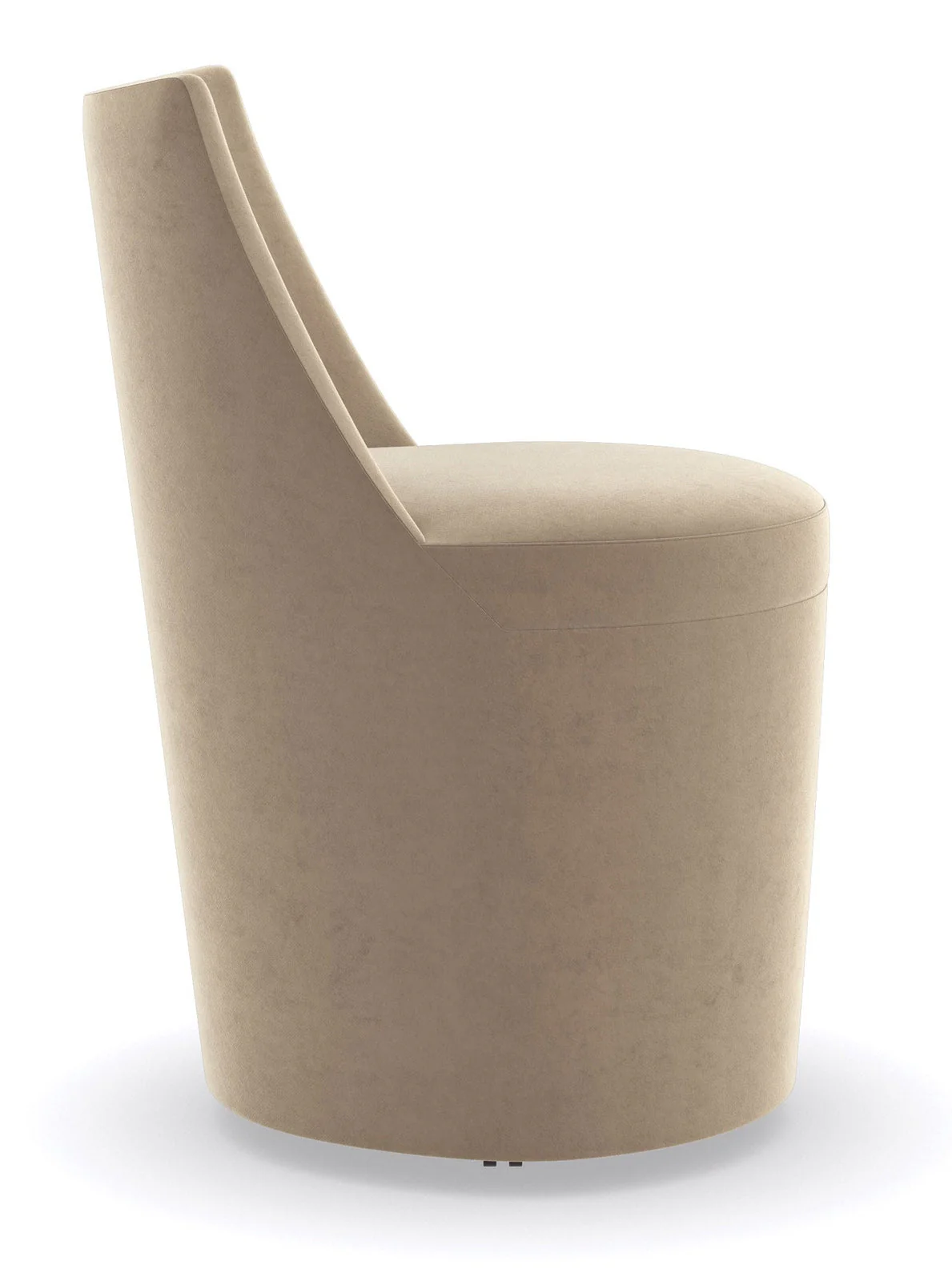Caracole Classic Barrel Roll Dining Side Chair - Image 6